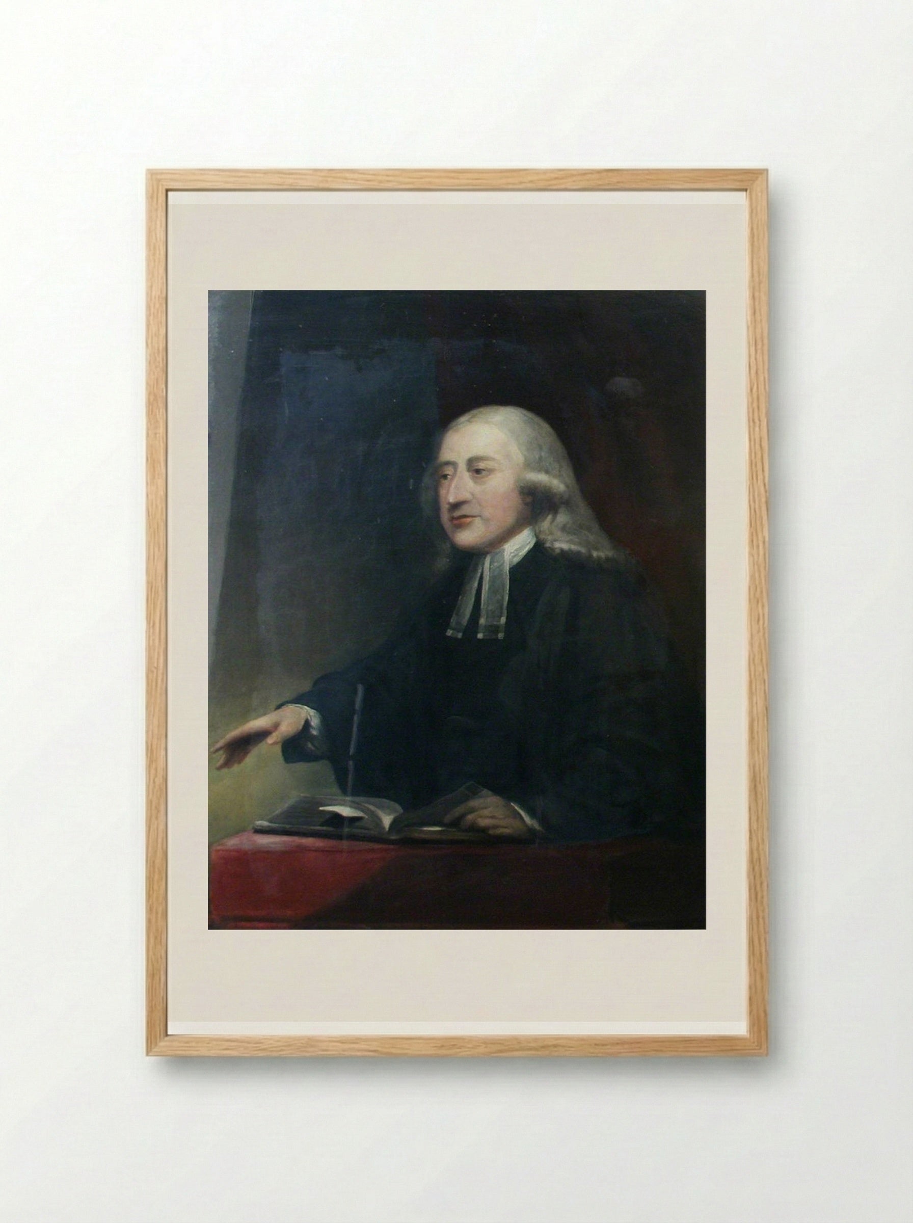 Reverend John Wesley - John Jackson - Framed Print Wood
