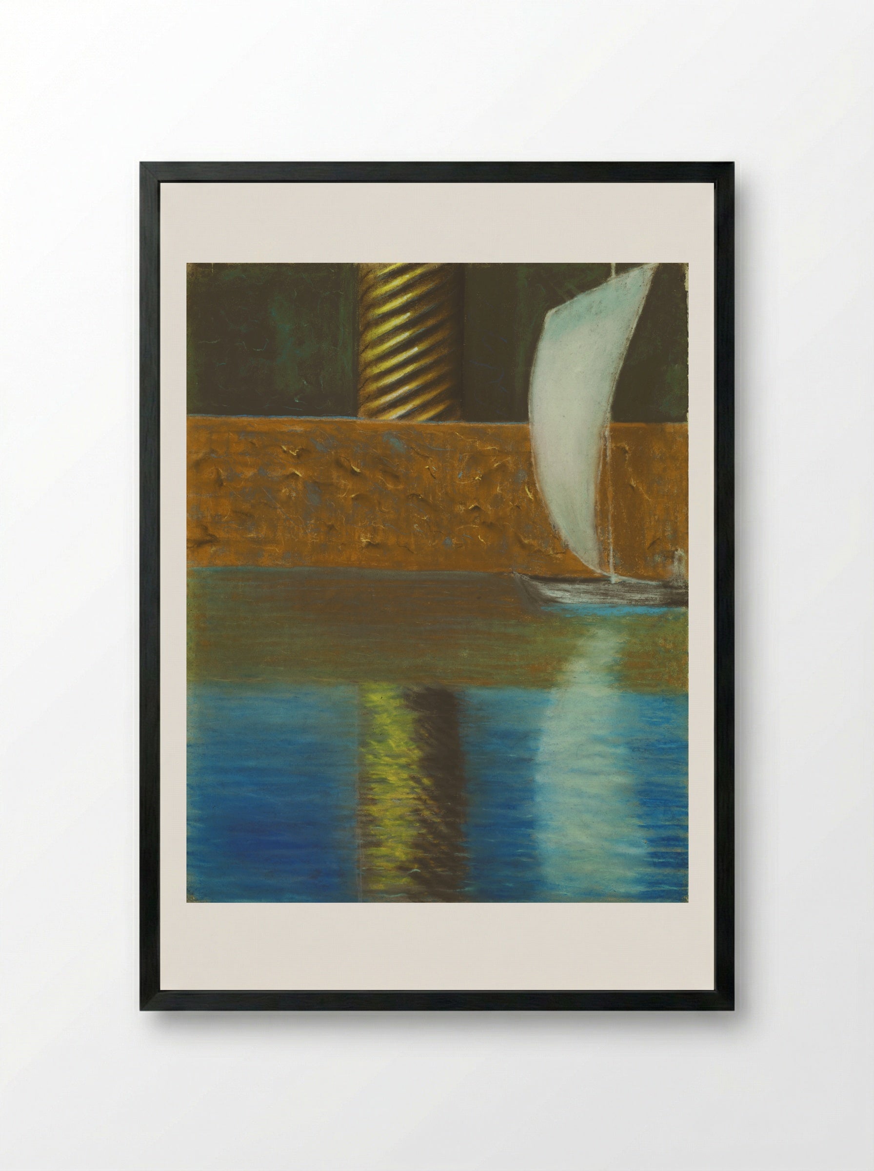 Rex I - Mikalojus Konstantinas Čiurlionis - Framed Print Black