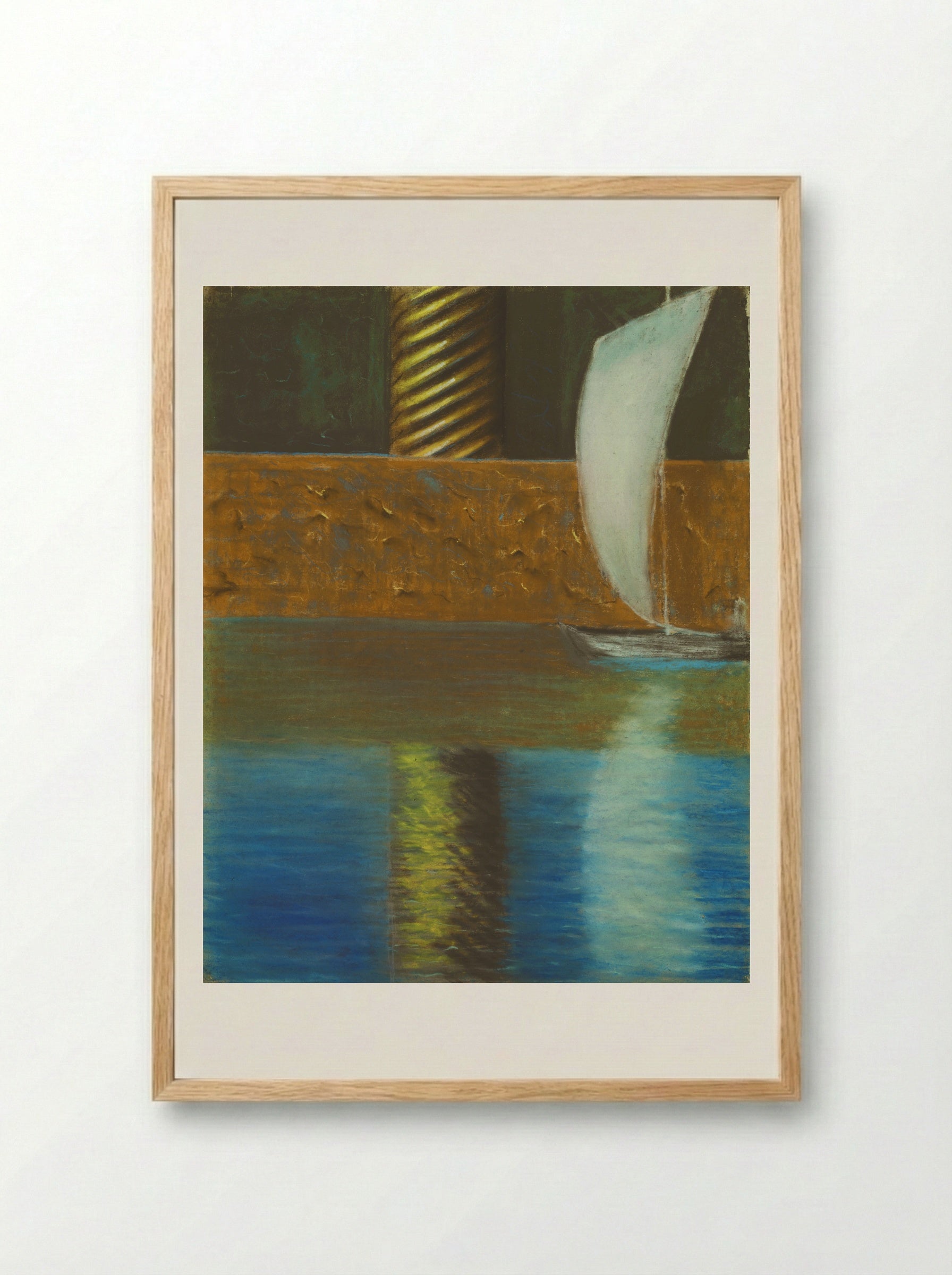 Rex I - Mikalojus Konstantinas Čiurlionis - Framed Print Wood