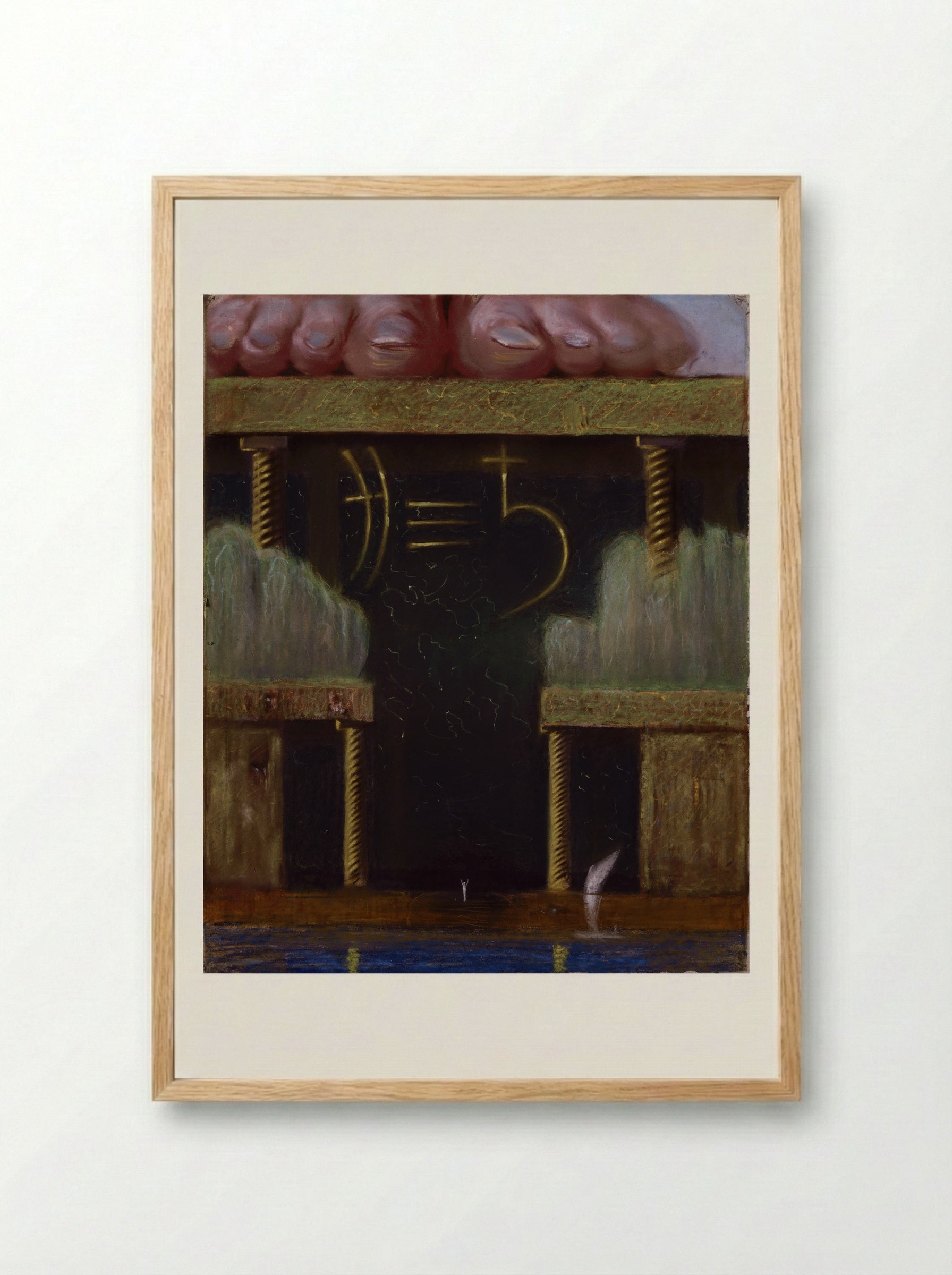 Rex - Mikalojus Konstantinas Čiurlionis - Framed Print Wood