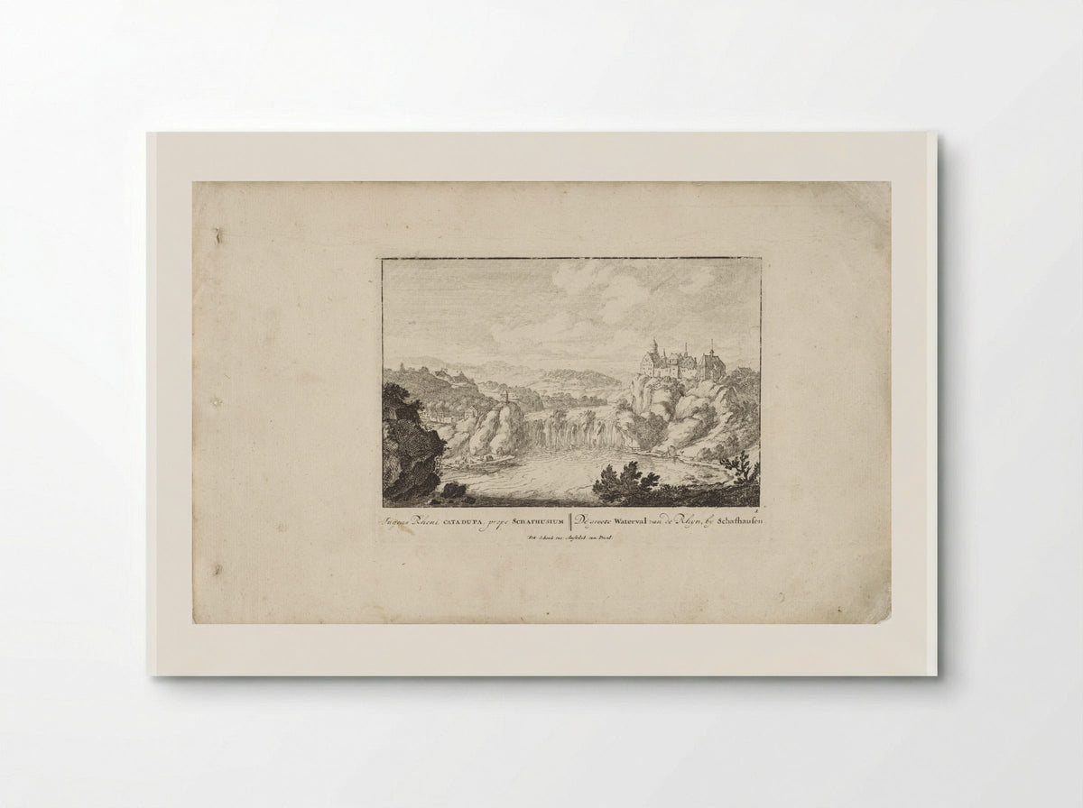 Rheinfall bij Schaffhausen - Jan van Call (I) - Poster