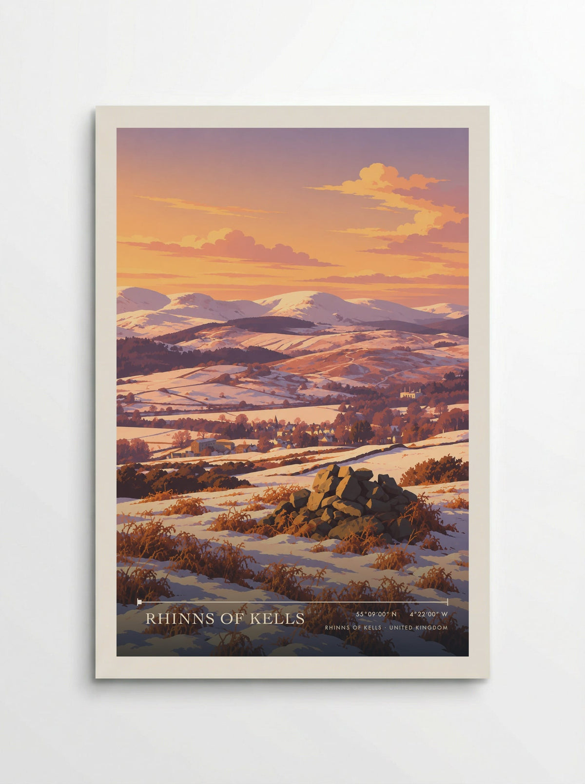 Rhinns of Kells | Travel Poster - Poster