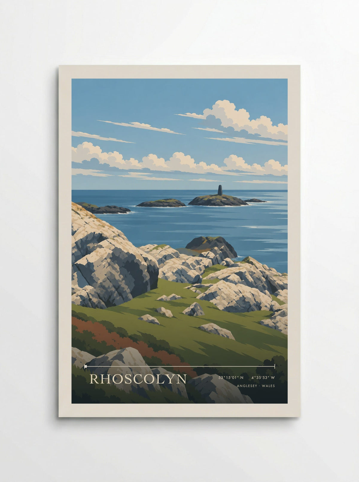 Rhoscolyn, Anglesey | Travel Poster - Poster