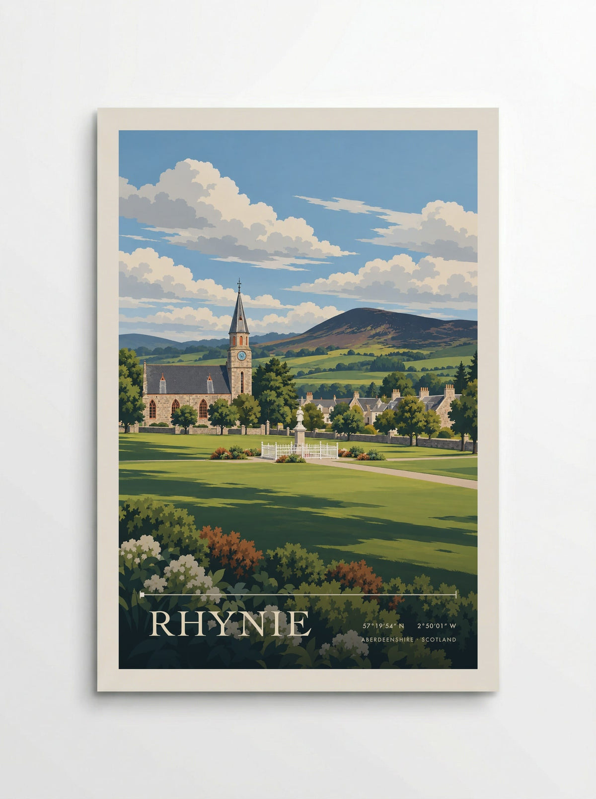 Rhynie, Aberdeenshire | Travel Poster - Poster