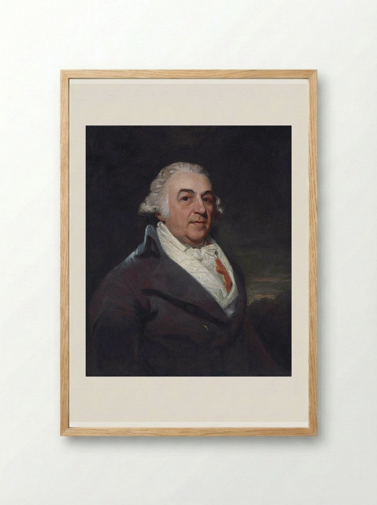 Richard Bache - John Hoppner - Framed Print Wood