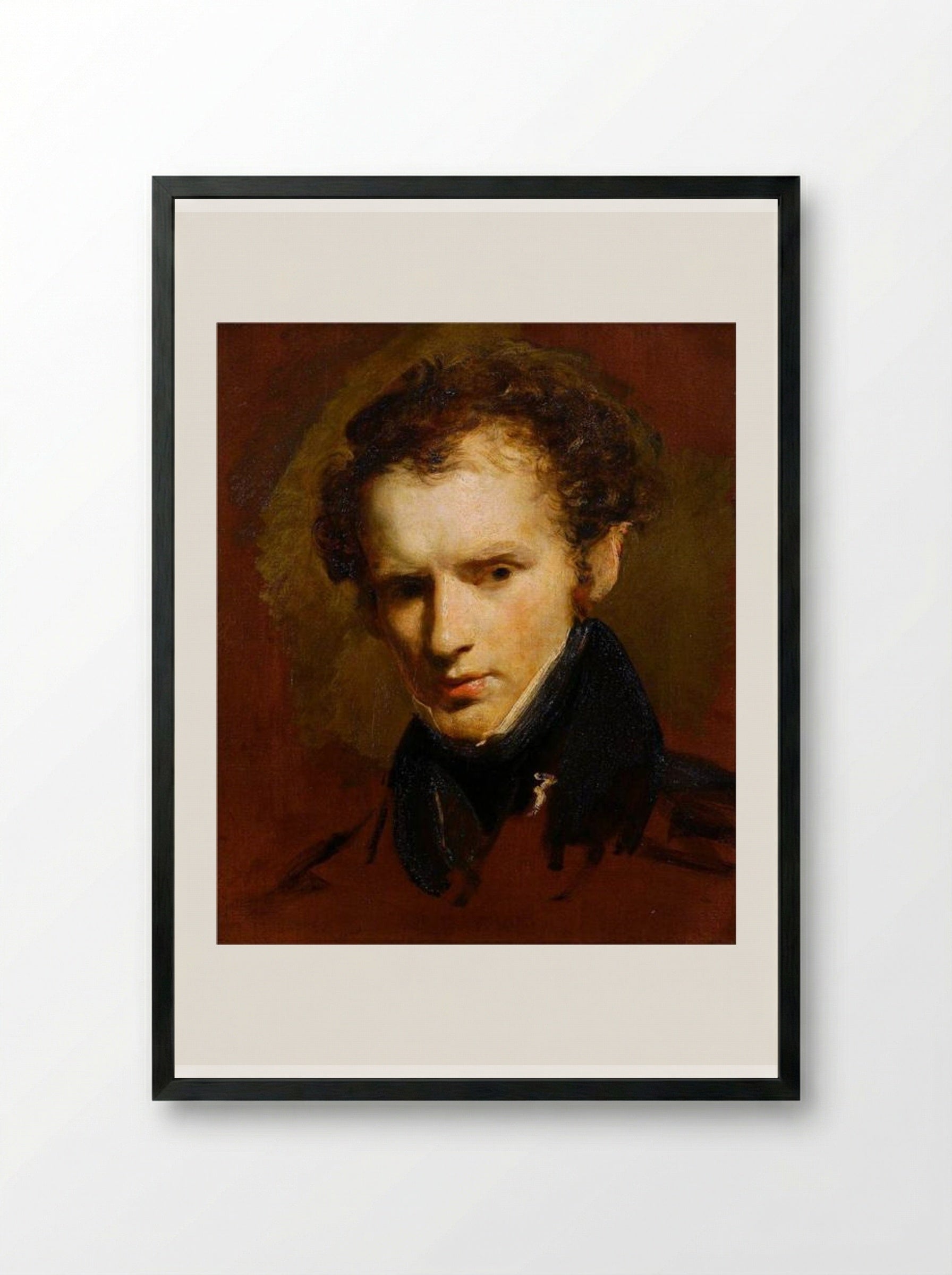 Richard James Lane - John Jackson - Framed Print Black