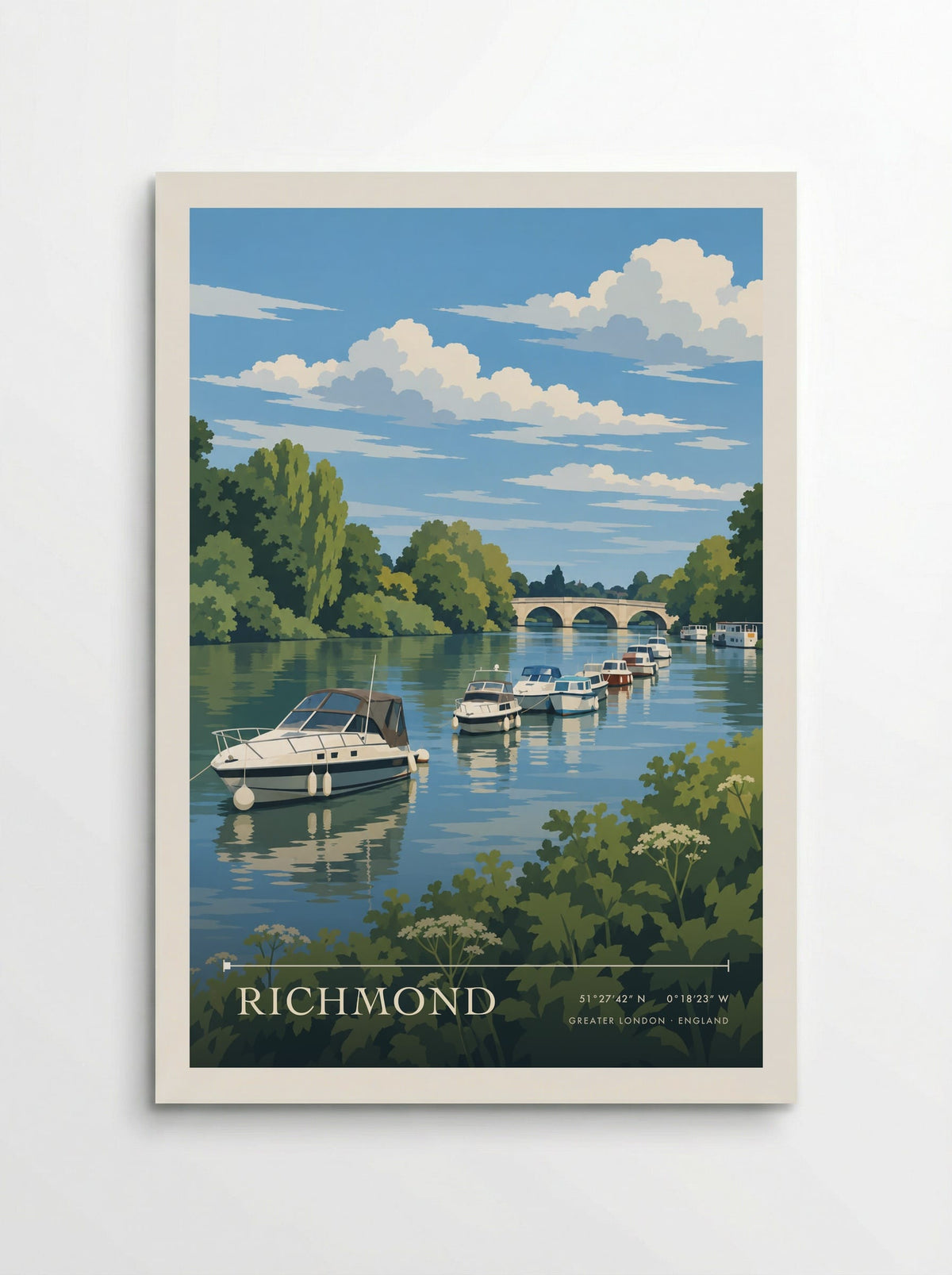 Richmond, Greater London | Travel Poster - Poster