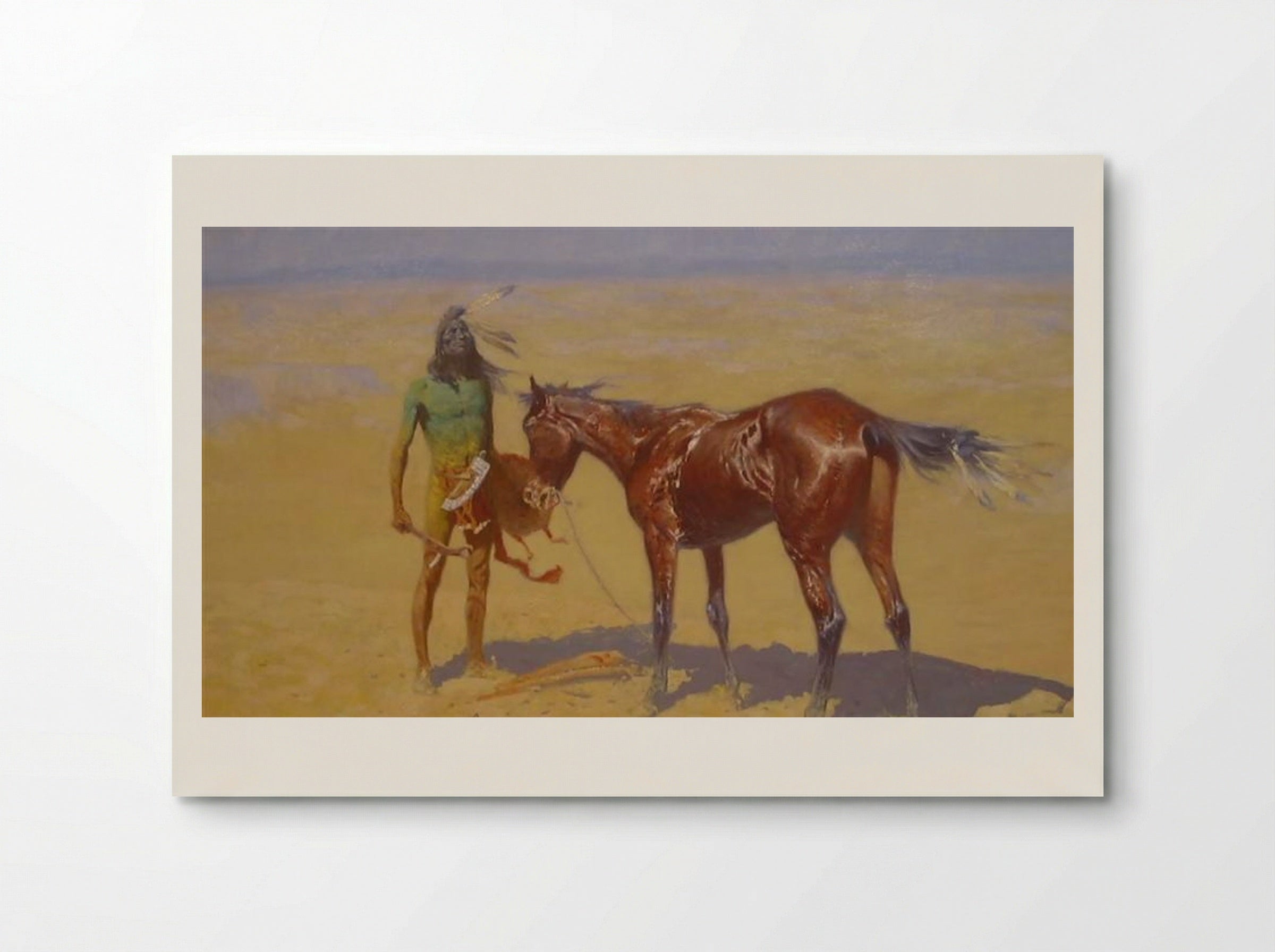 Ridden Down - Frederic Remington - Poster