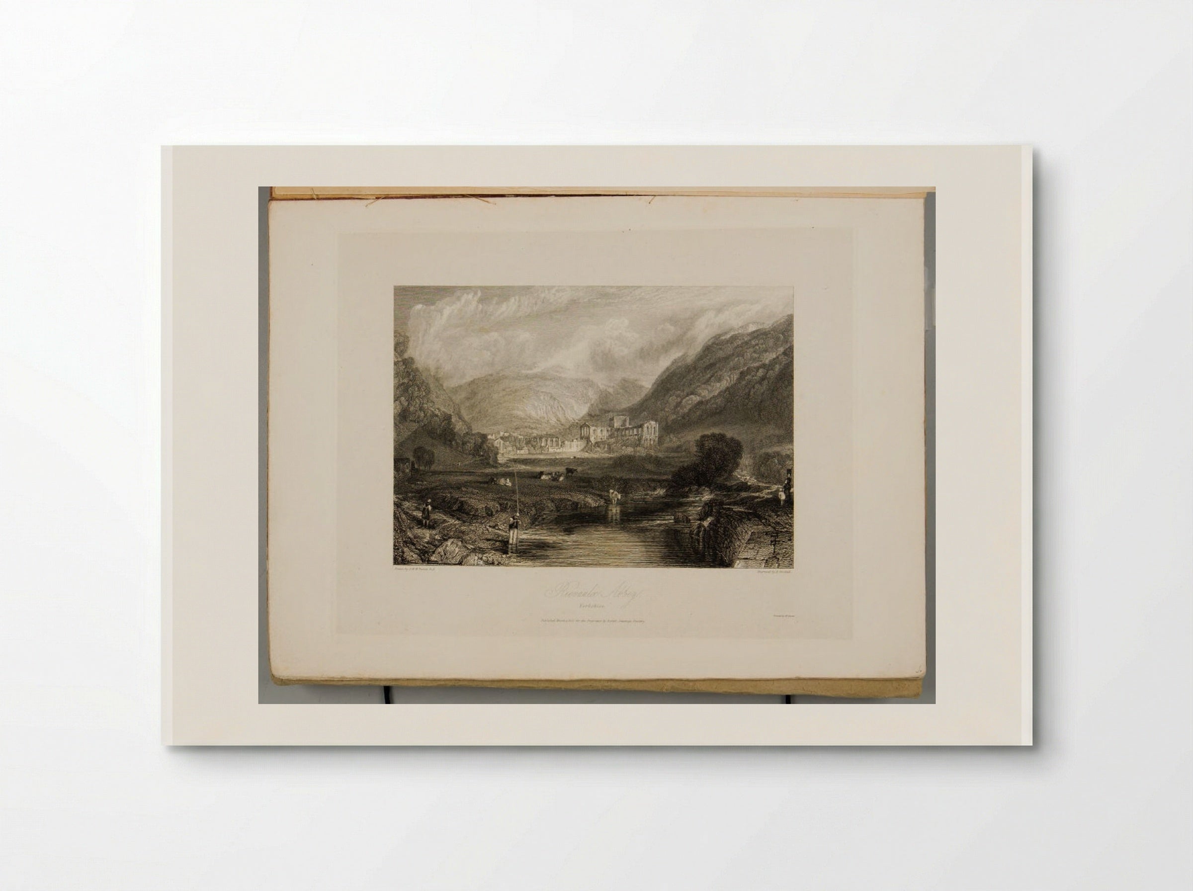 Rievaulx Abbey, Yorkshire - J.M.W. Turner - Poster