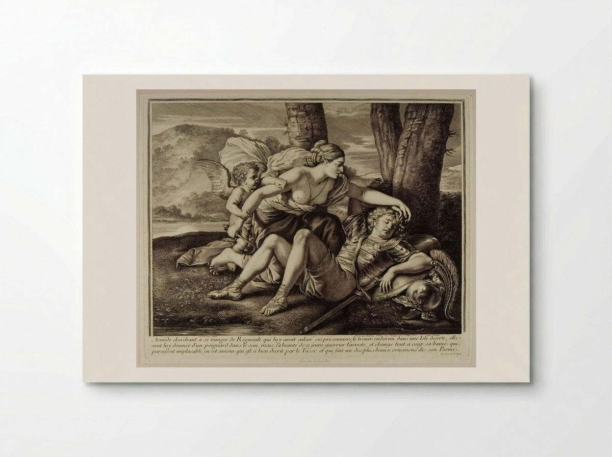 Rinaldo and Armida - Gérard Audran - Poster