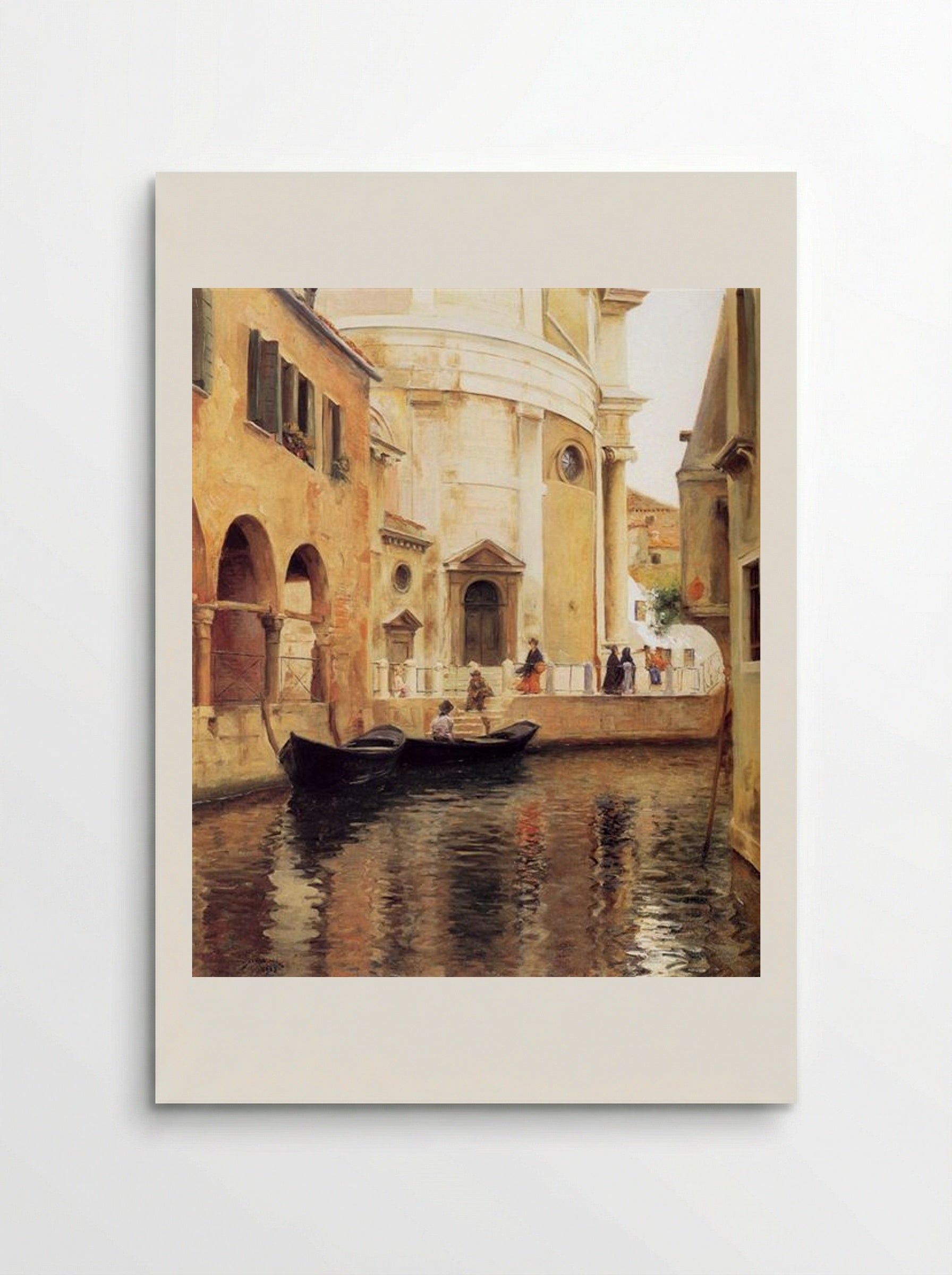 Rio della Maddalena - Julius LeBlanc Stewart - Poster