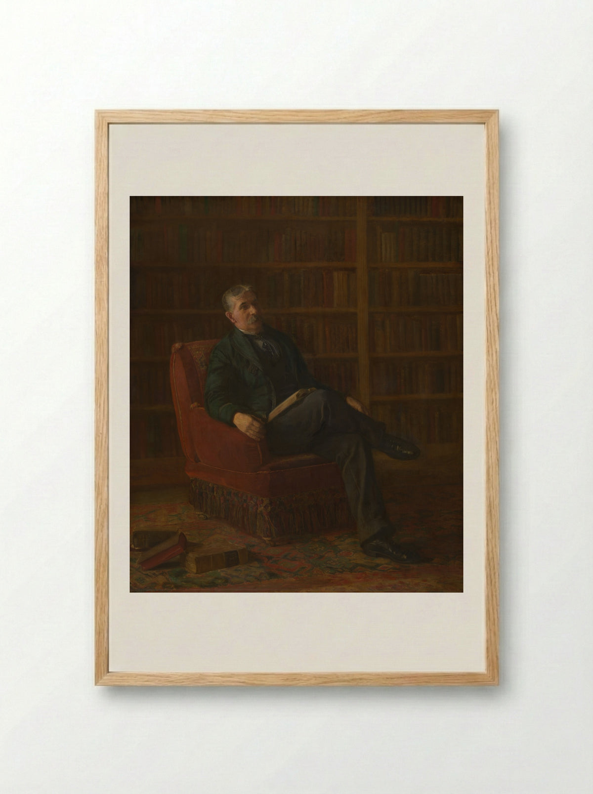 Riter Fitzgerald - Thomas Eakins - Framed Print Wood