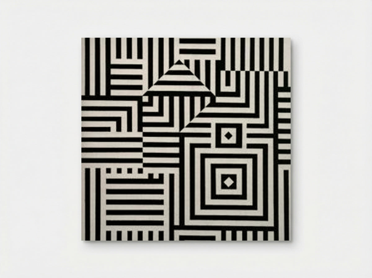 Riu-Kiu-C - Victor Vasarely - Poster