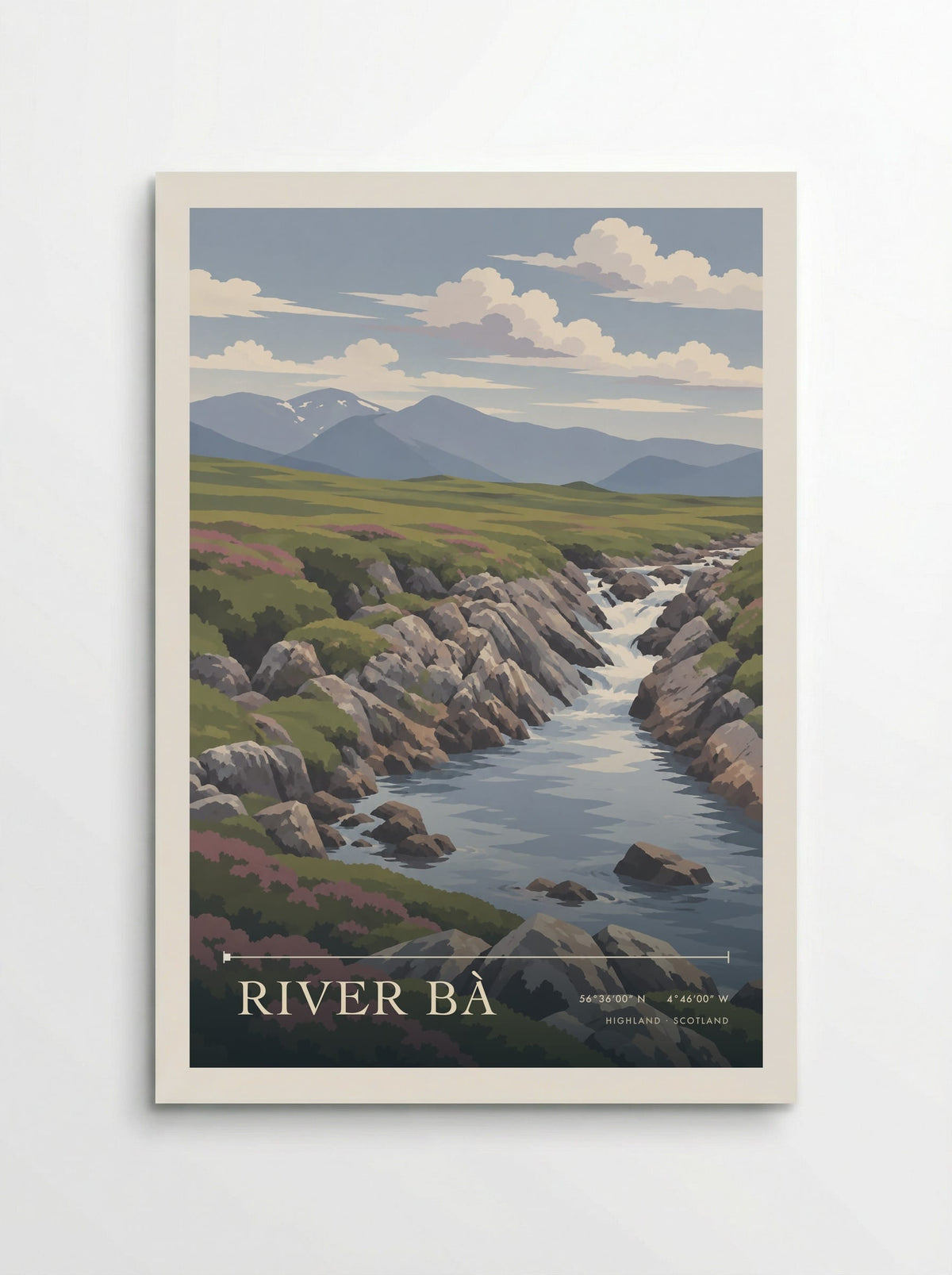 River Bà, Highland | Travel Poster - Poster