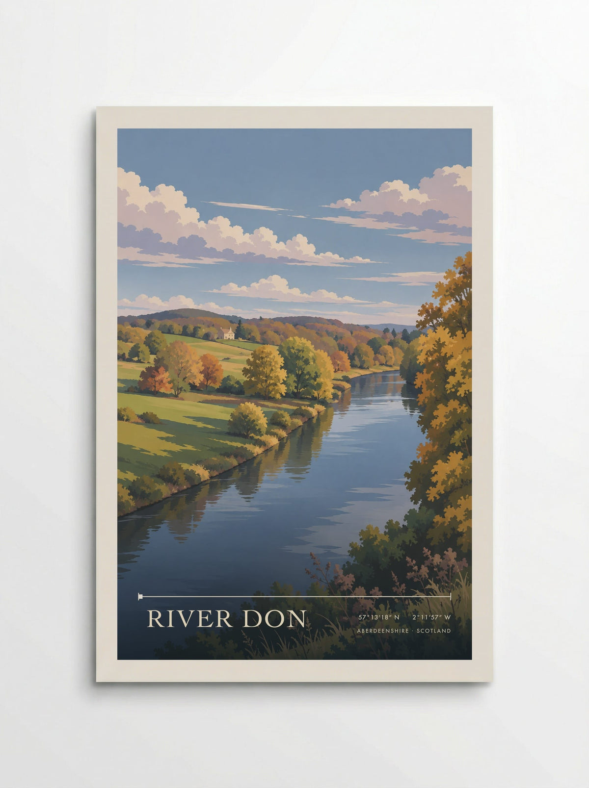 River Don, Aberdeenshire | Travel Poster - Poster
