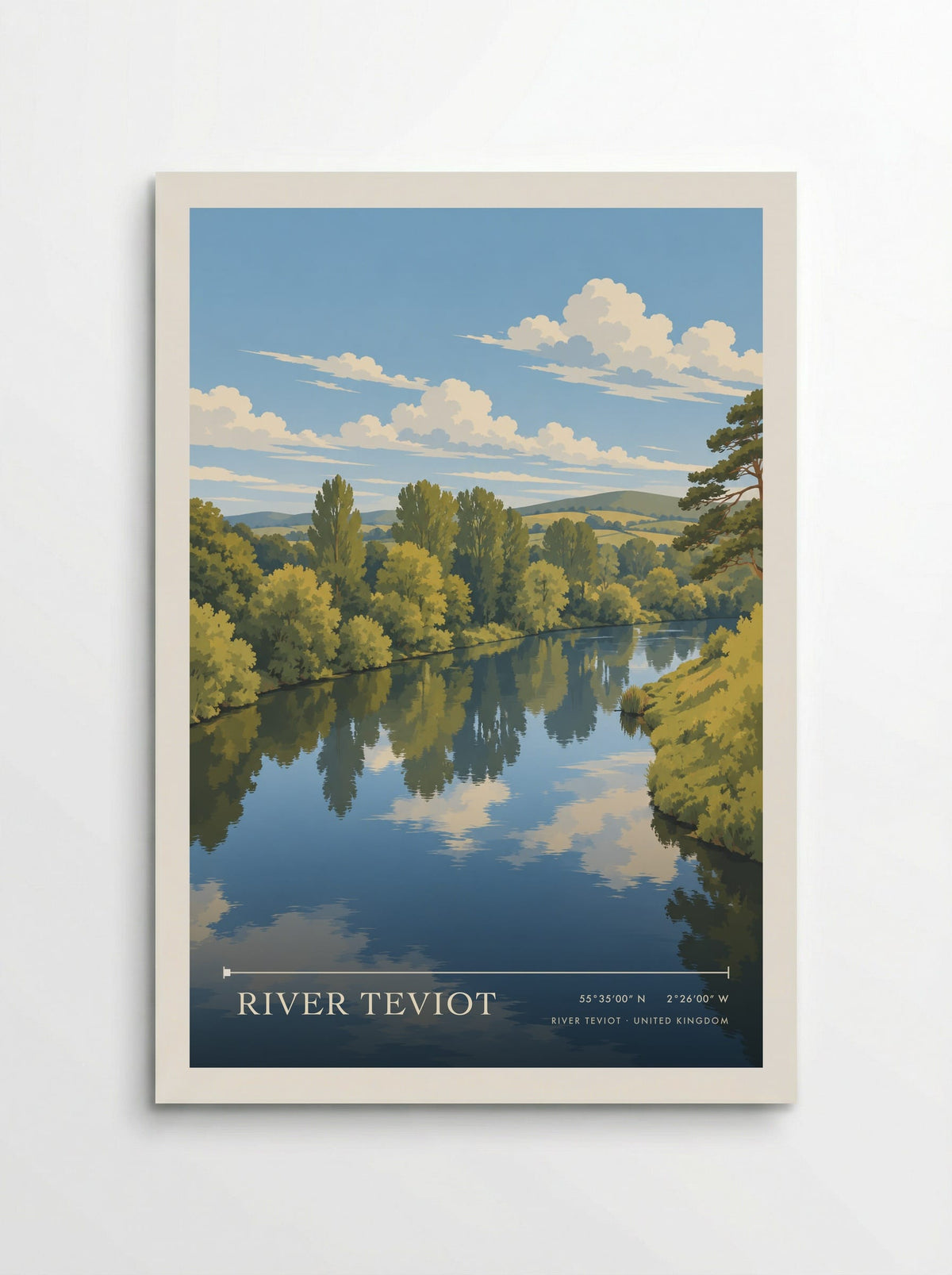 River Teviot | Travel Poster - Poster