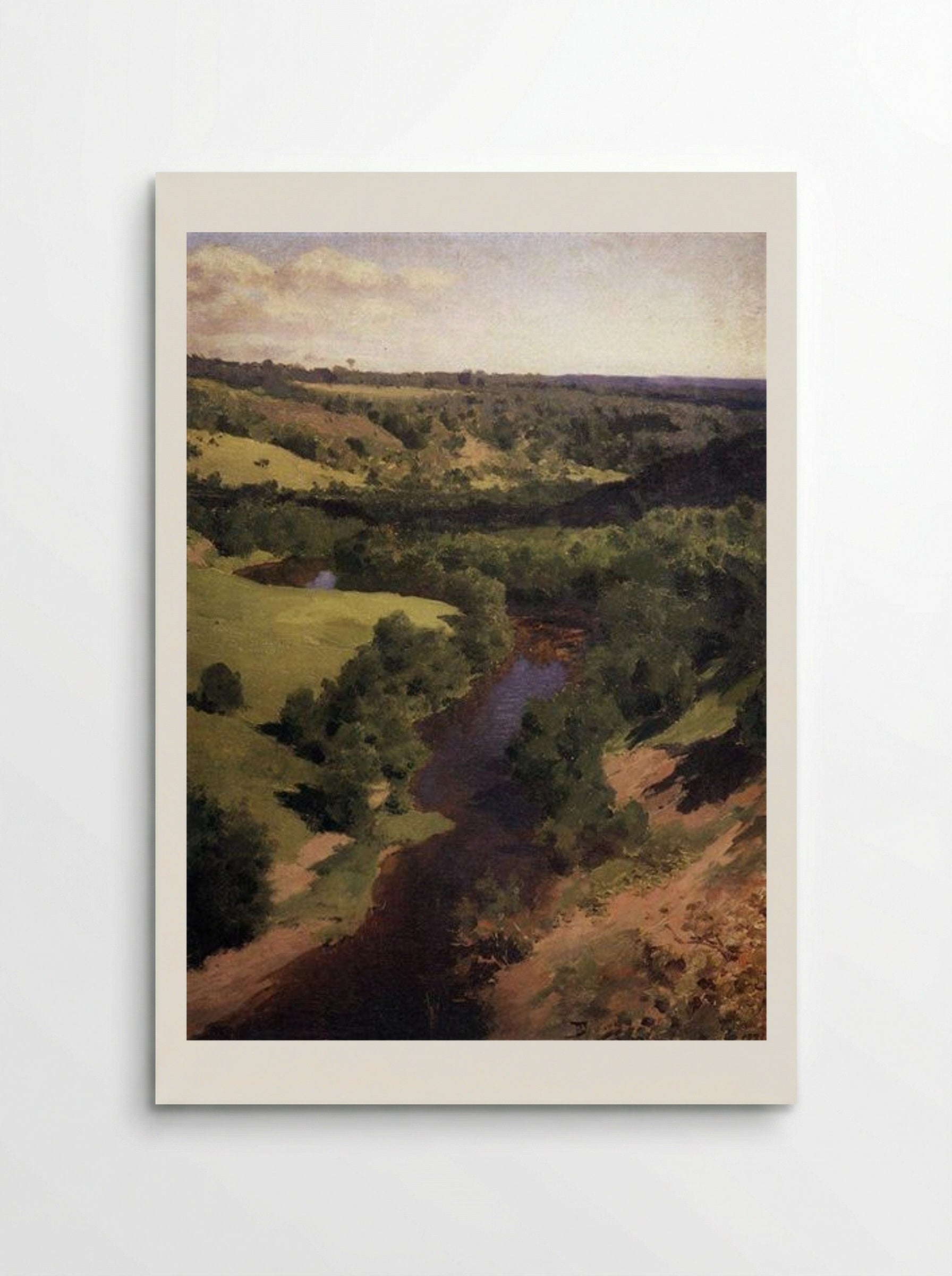 River Voria - Vasily Polenov - Poster