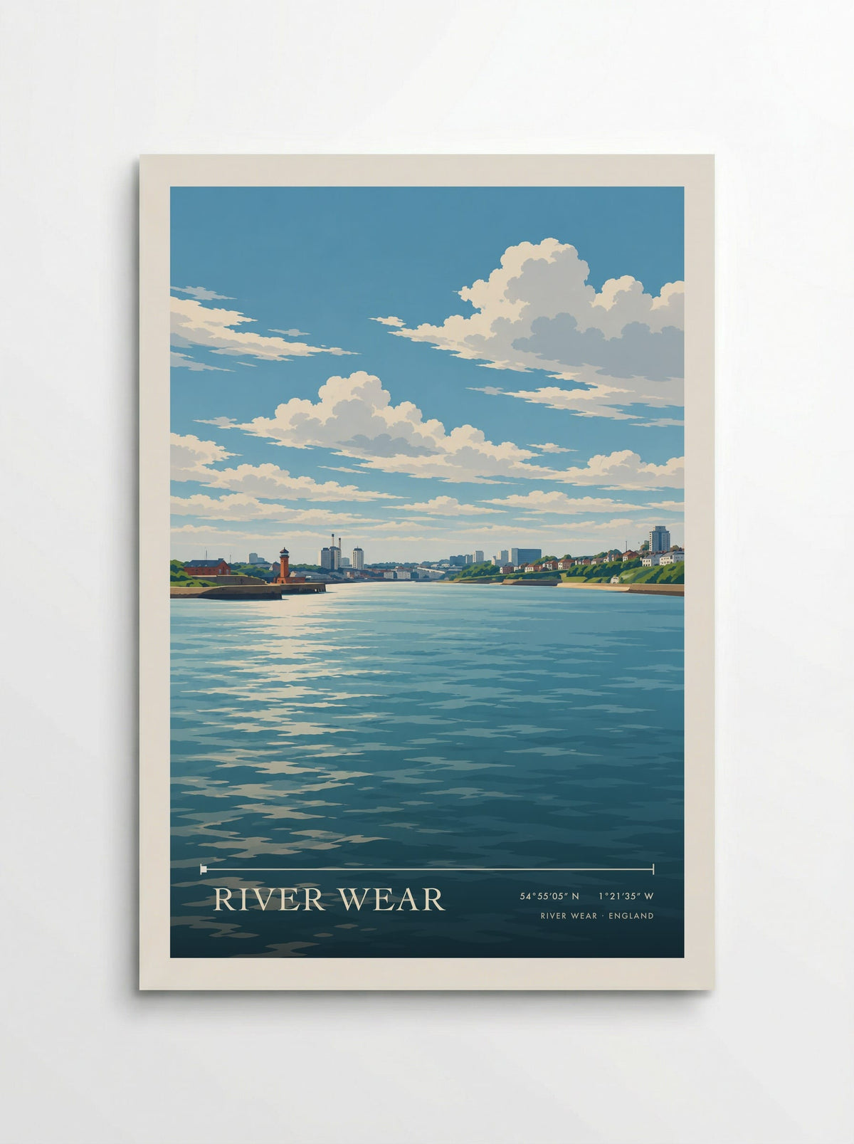 River Wear | Travel Poster - Poster