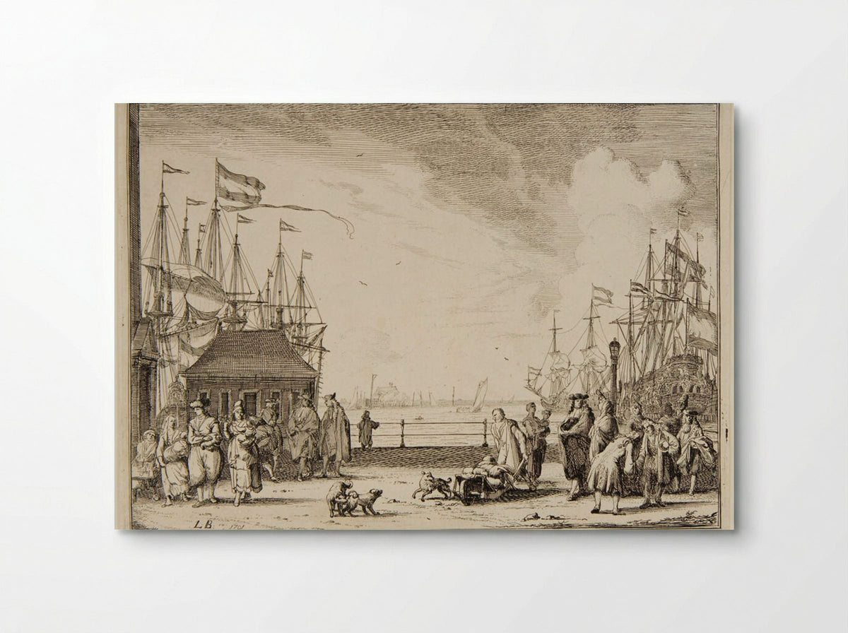 Rivers and Seascapes - Ludolf Bakhuizen - Poster