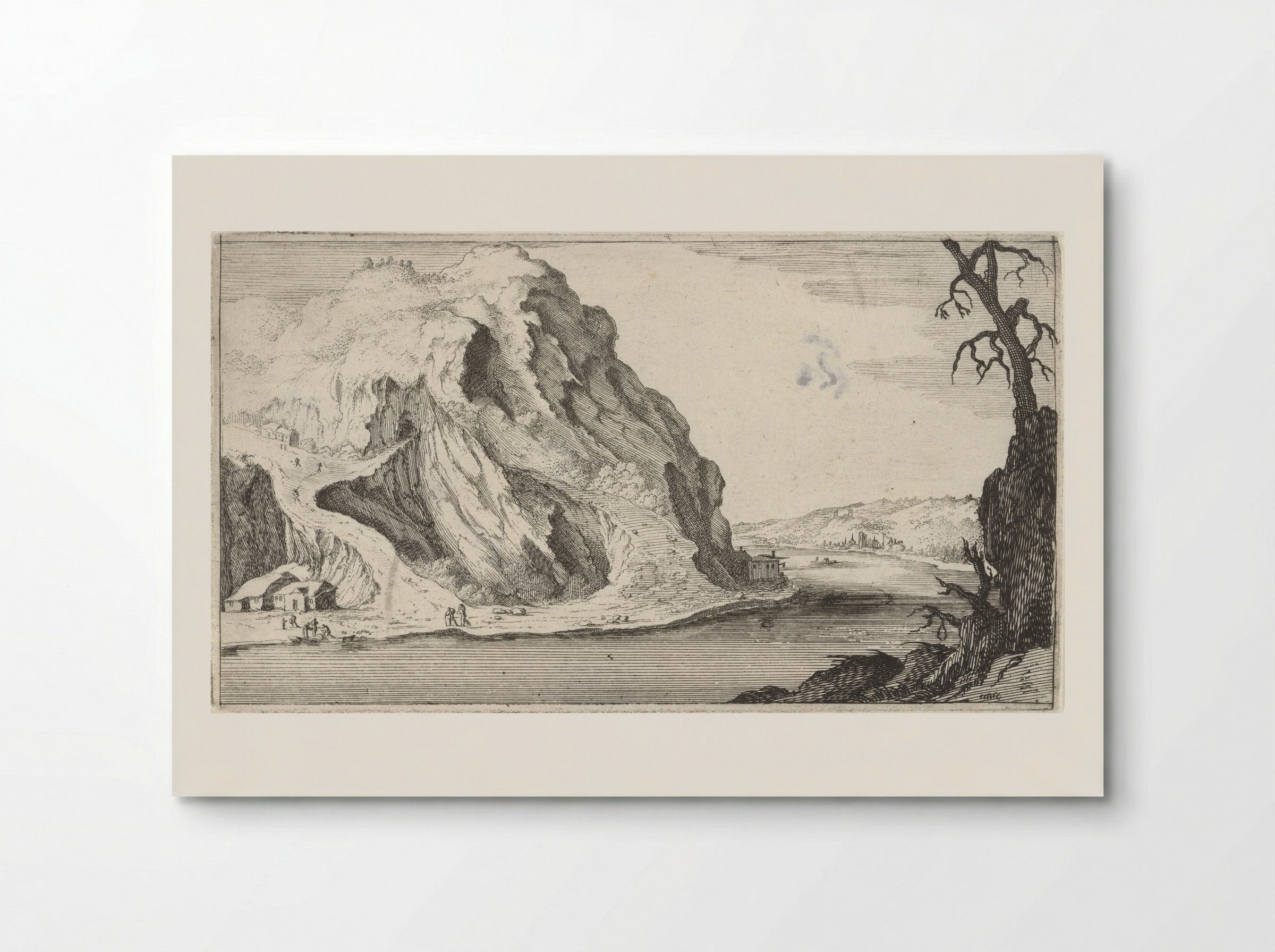 Rivier in de bergen - Gillis van Scheyndel (I) - Poster