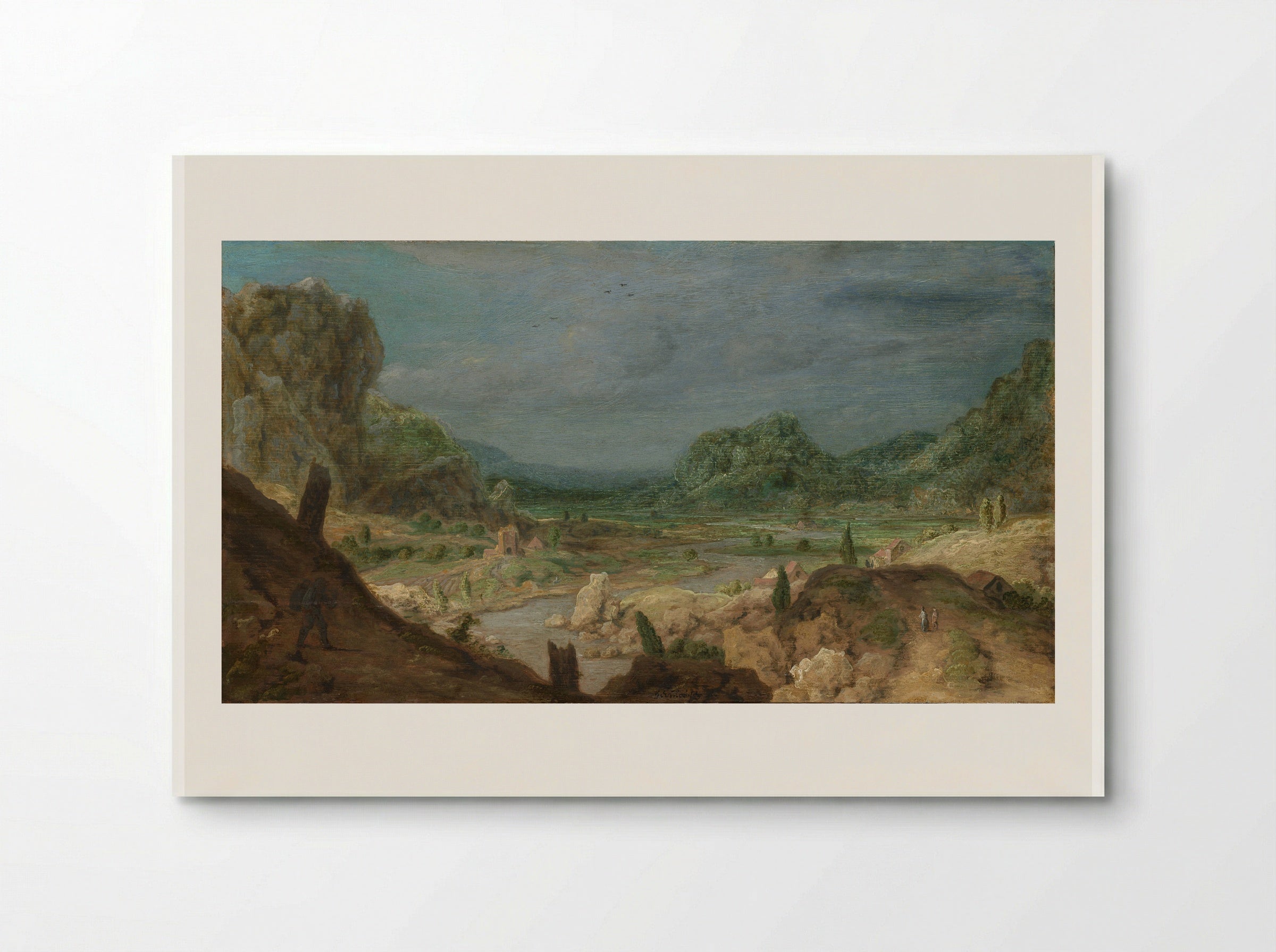 Rivierdal (River Valley) - Hercules Segers - Poster