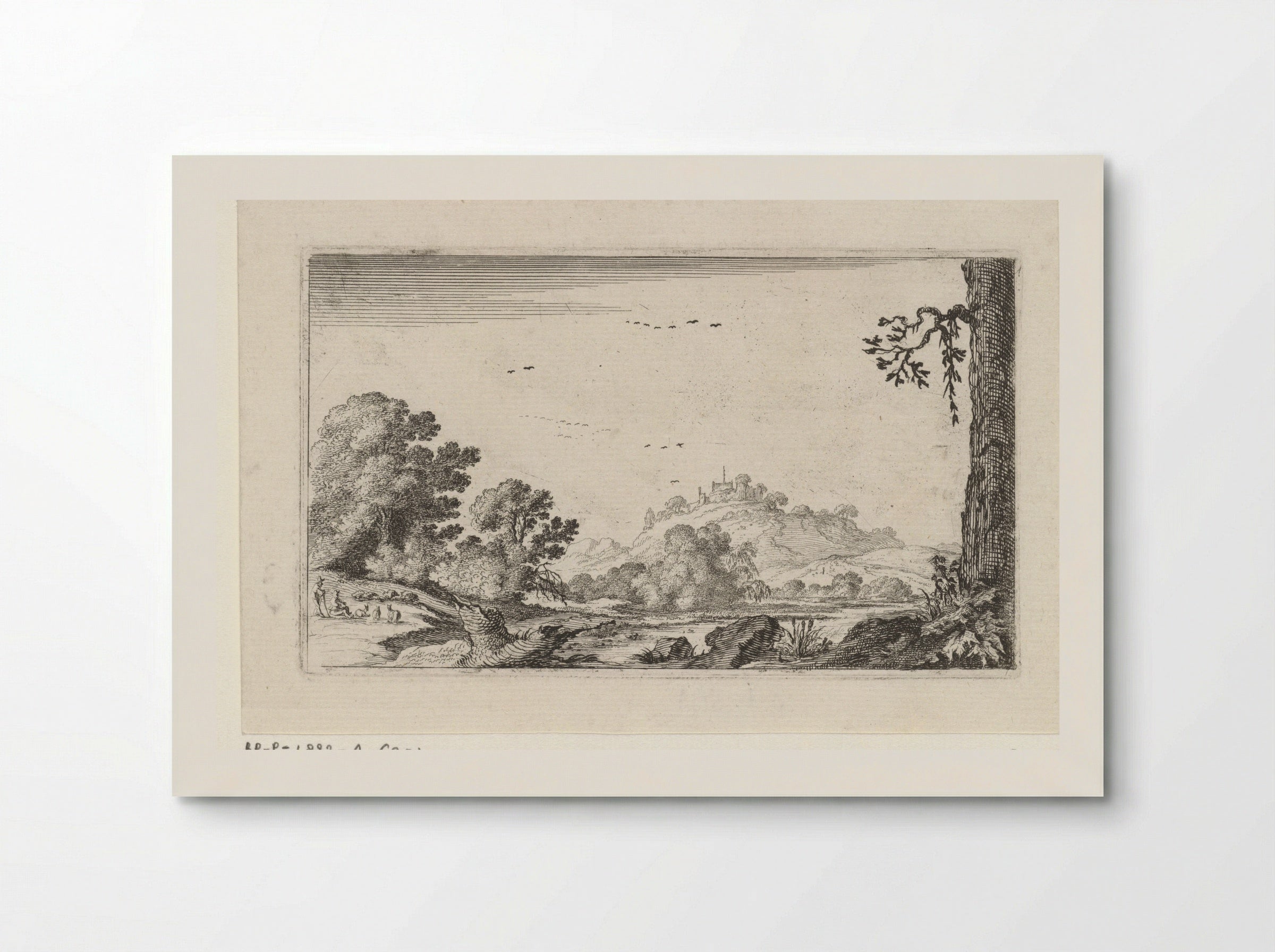 Rivierlandschap - Gillis van Scheyndel (I) - Poster