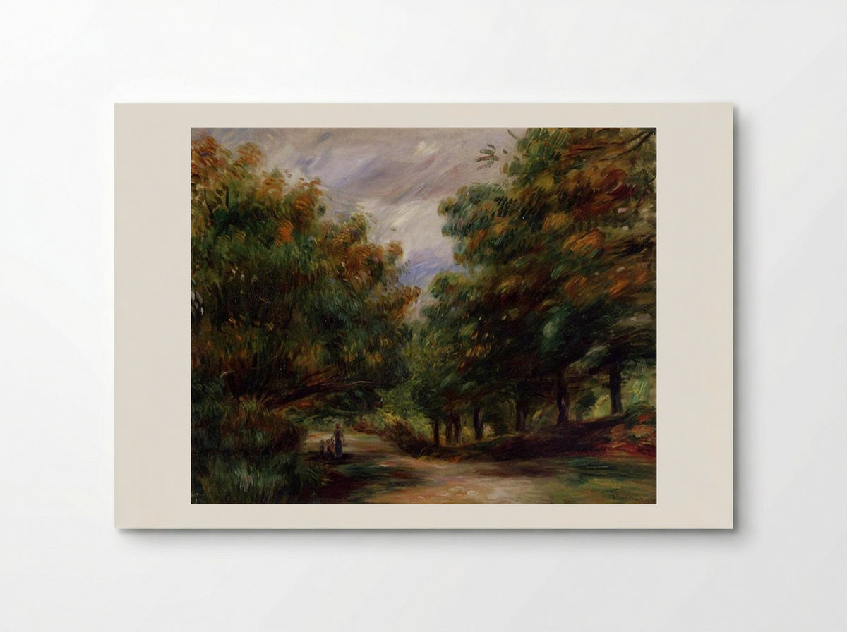 Road near Cagnes - Pierre-Auguste Renoir - Poster