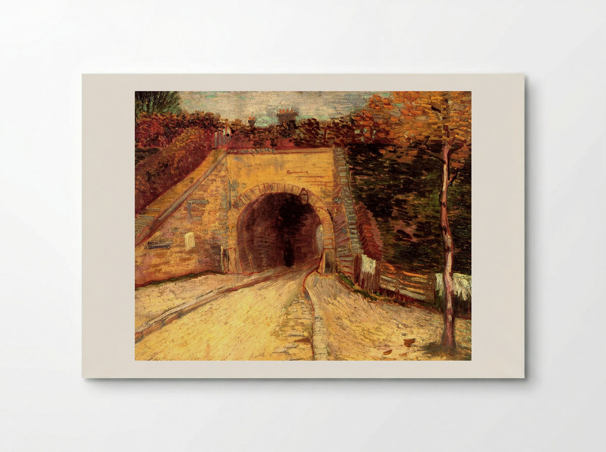 Roadway with Underpass - Vincent van Gogh - Poster