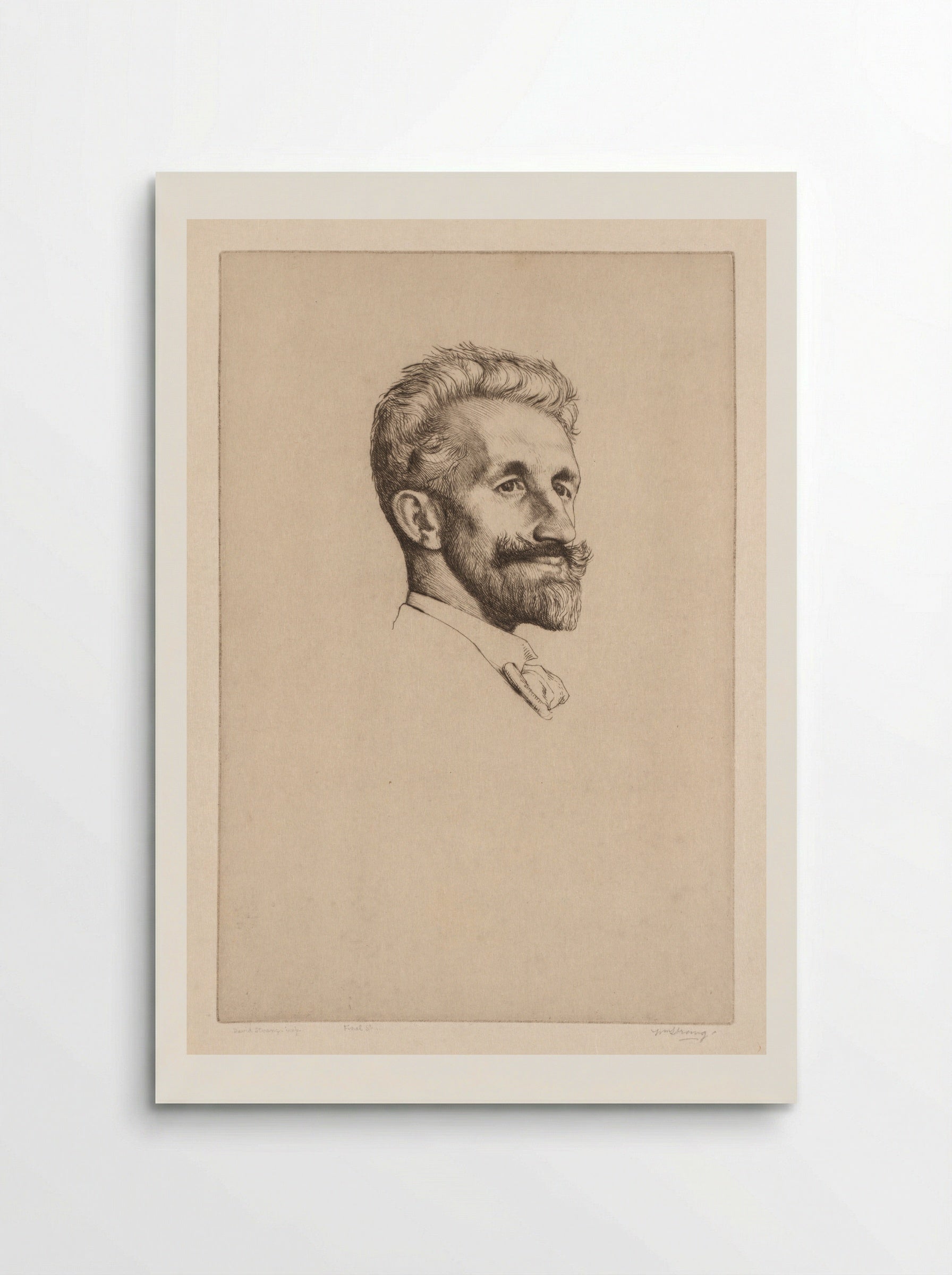 Robert Bontine Cunninghame Graham - William Strang - Poster