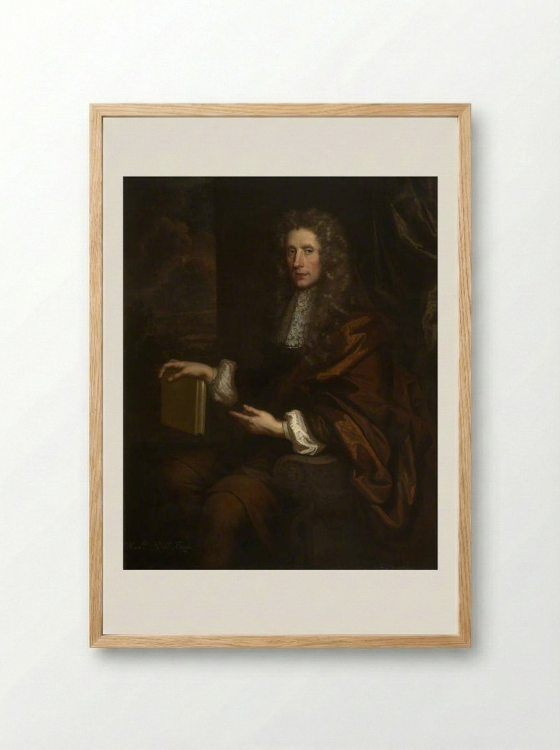 Robert Boyle - John Riley - Framed Print Wood