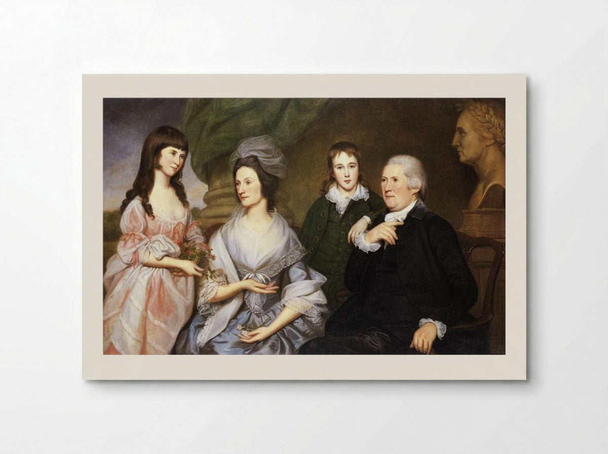 Robert Goldsborough and Family - Charles Willson Peale - Poster