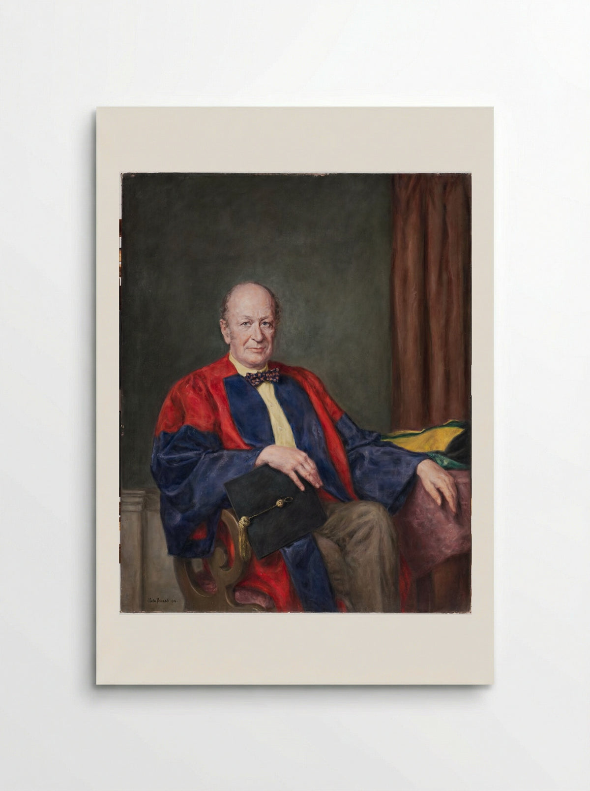 Robert Higgins Ebert (1914-1996) - Pietro Pezzati - Poster
