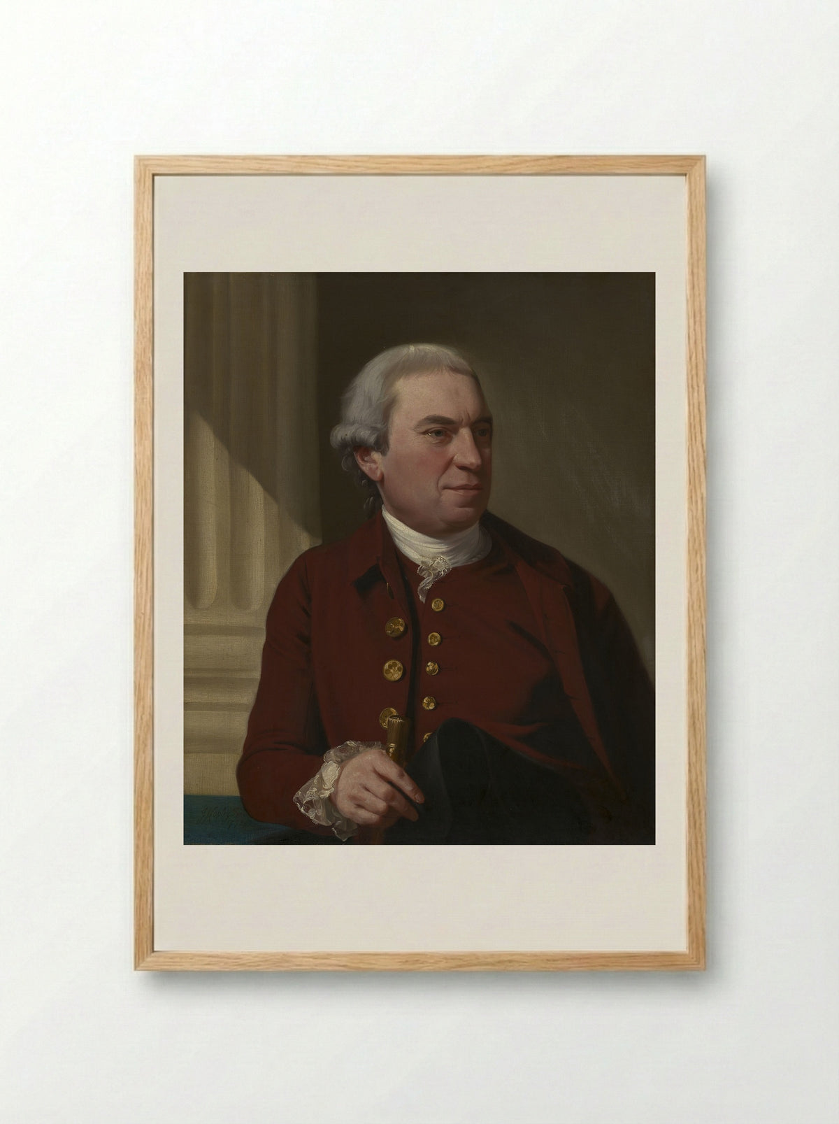 Robert Hyde, Squire of Hyde - John Singleton Copley - Framed Print Wood