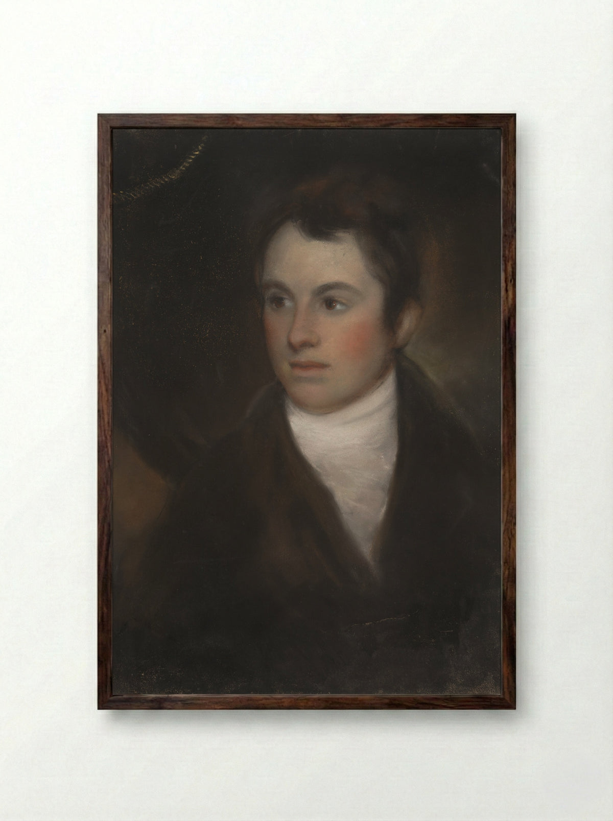 Robert Shurlock (1772–1847) - William Russell - Framed Print Dark Wood