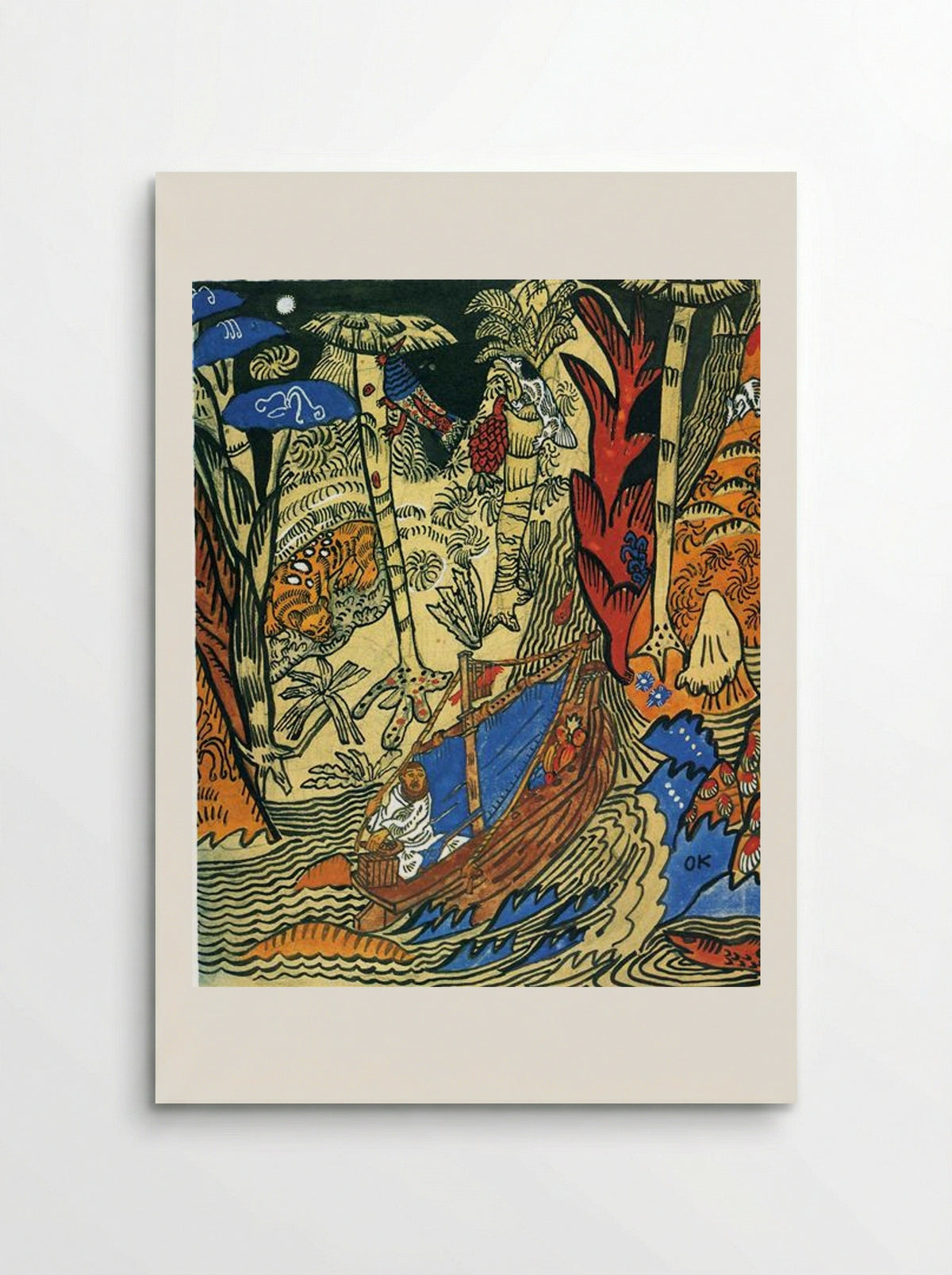 Robinson - Oskar Kokoschka - Poster