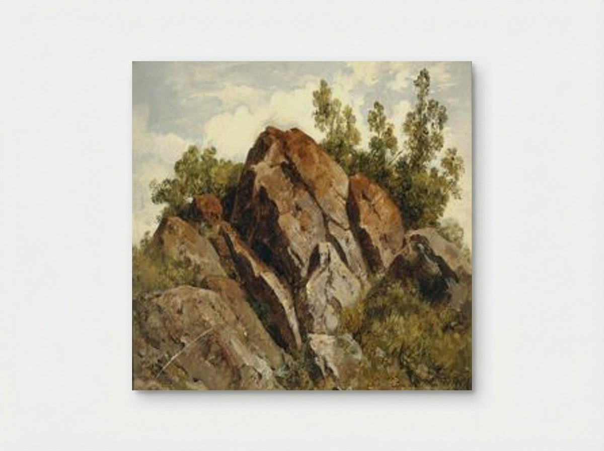 Rocas - José María Velasco Gómez - Poster