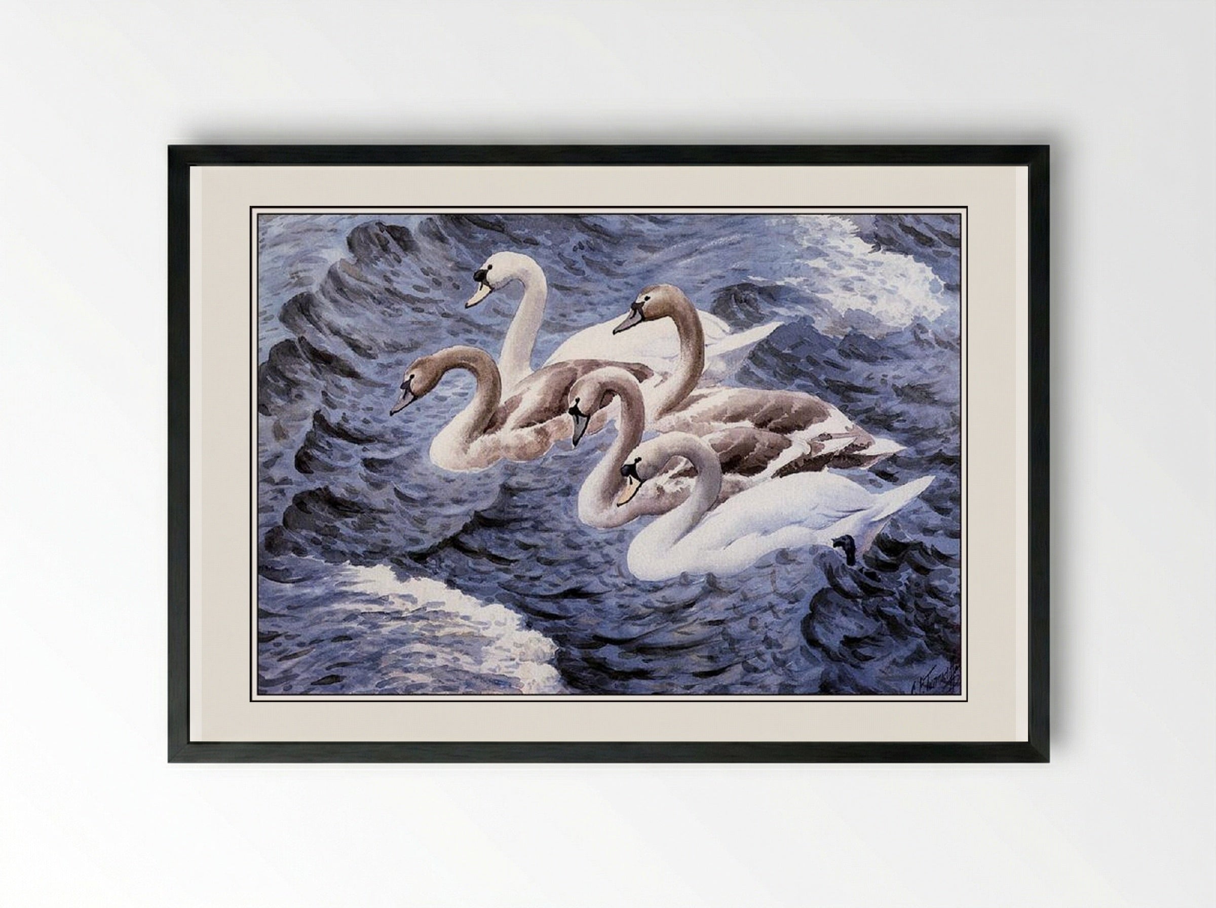 Rock And Roll - Charles Tunnicliffe - Framed Print Black