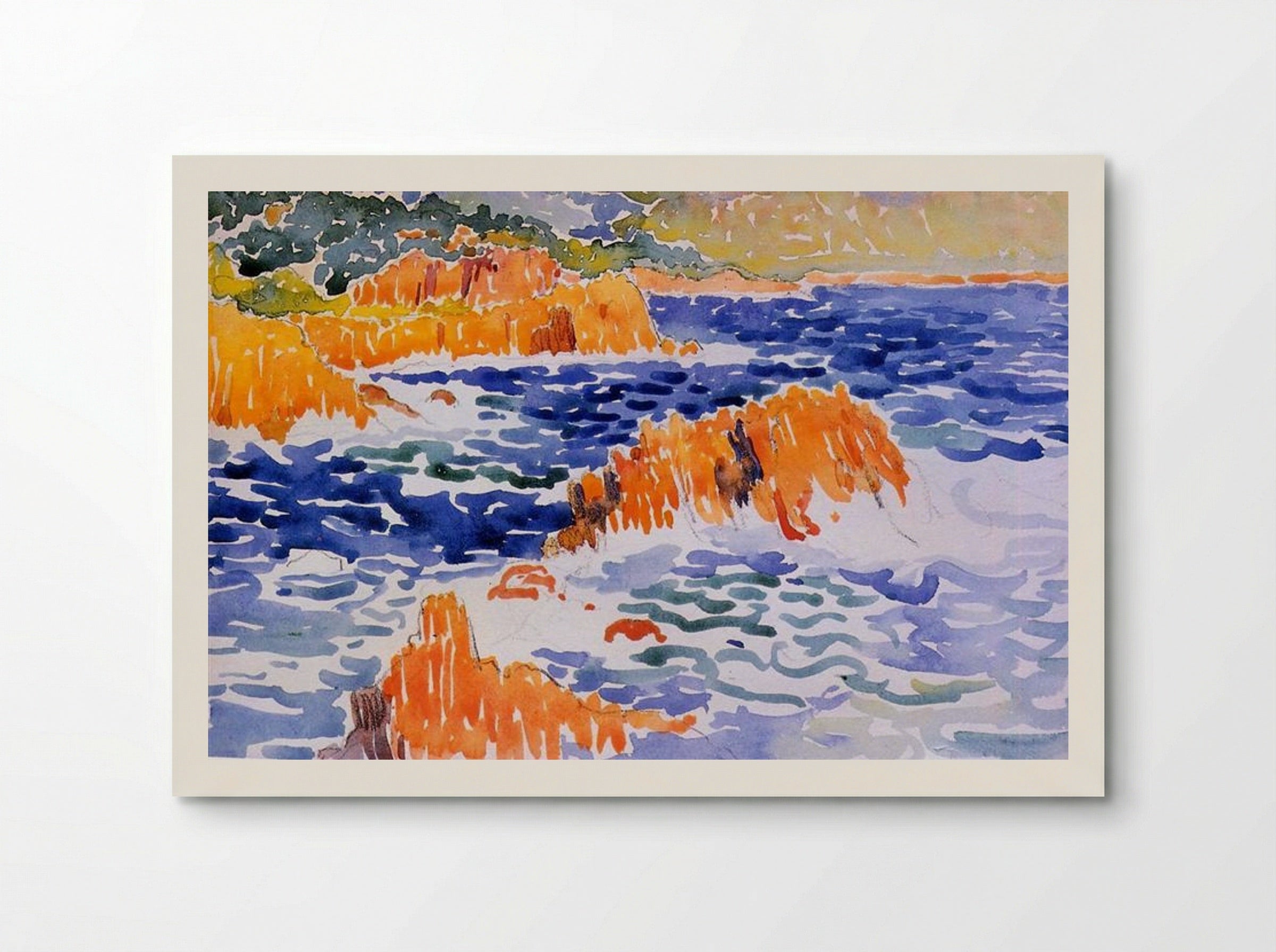 Rocks at Trayas - Henri-Edmond Cross - Poster