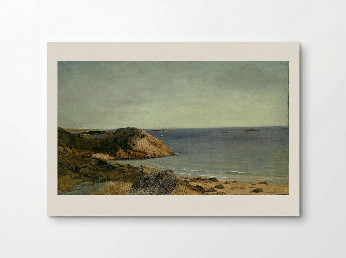 Rocky Coast - John Frederick Kensett - Poster