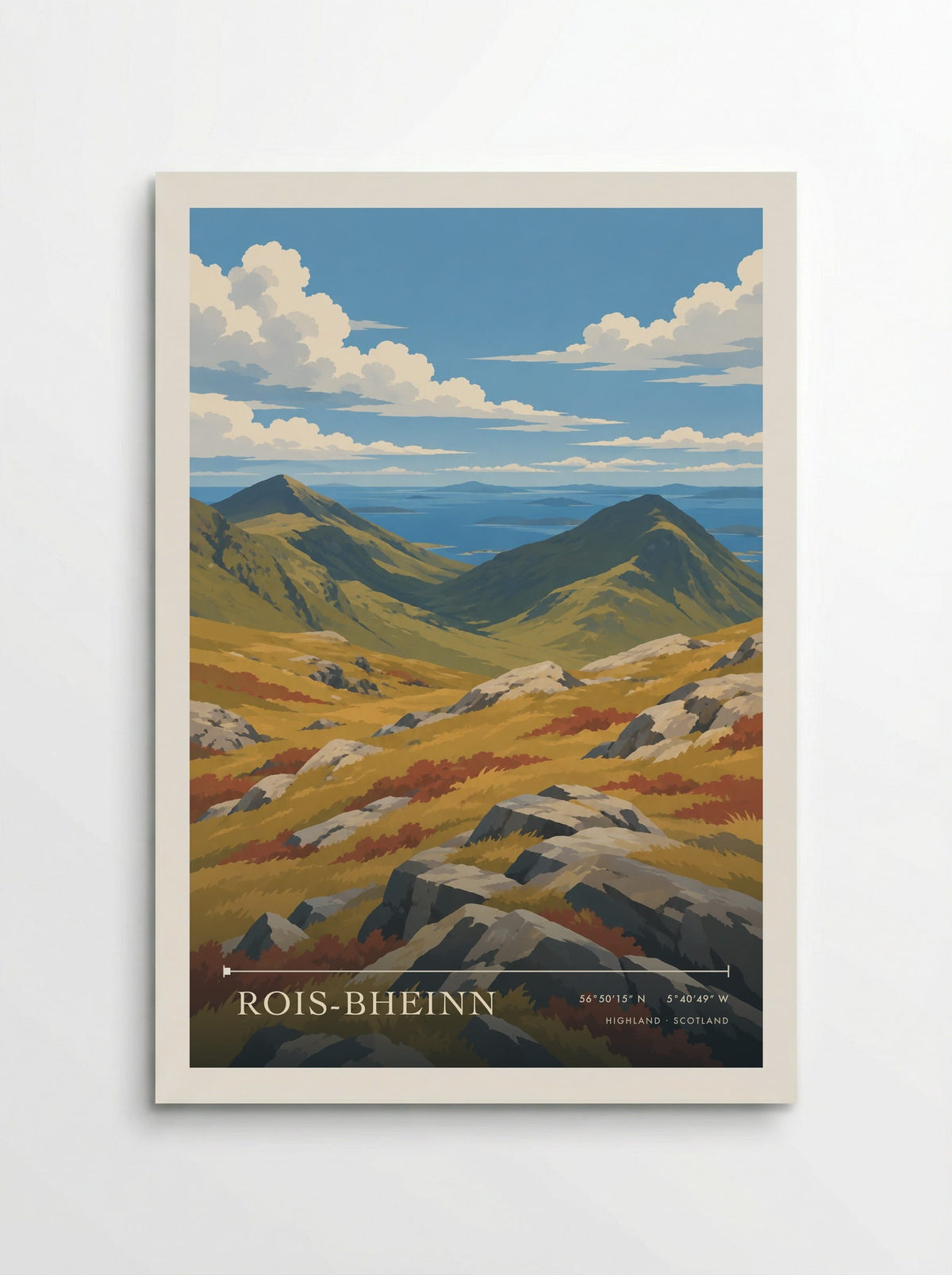 Rois-Bheinn, Highland | Travel Poster - Poster