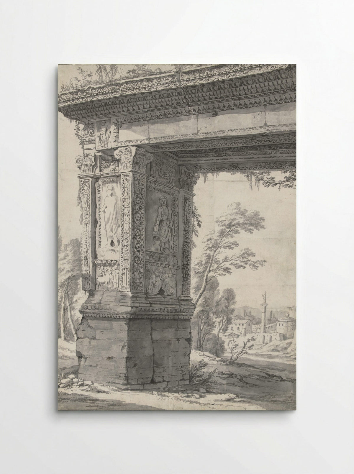 Roman Triumphal Arch - Willem Romeyn - Poster