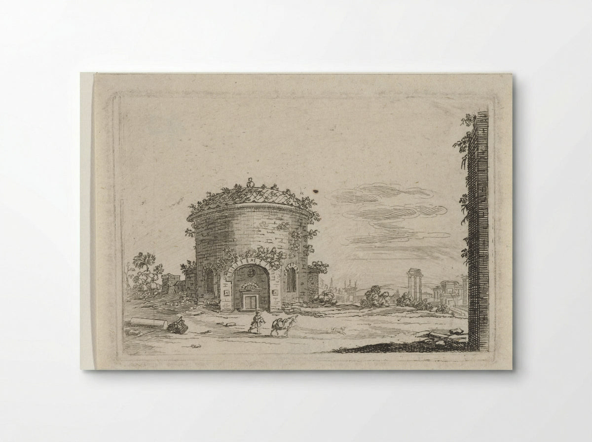 Ronde tempel - Gillis van Scheyndel (I) - Poster
