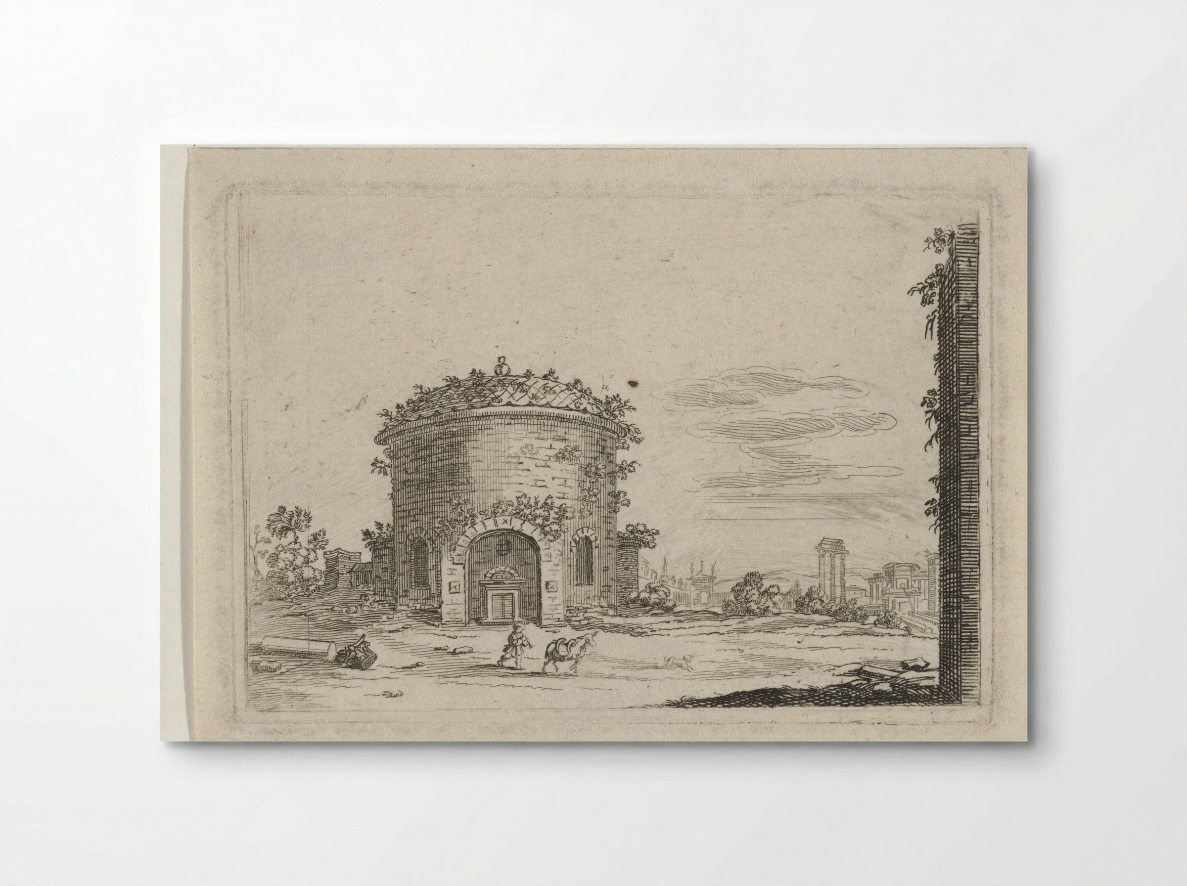 Ronde tempel - Gillis van Scheyndel (I) - Poster
