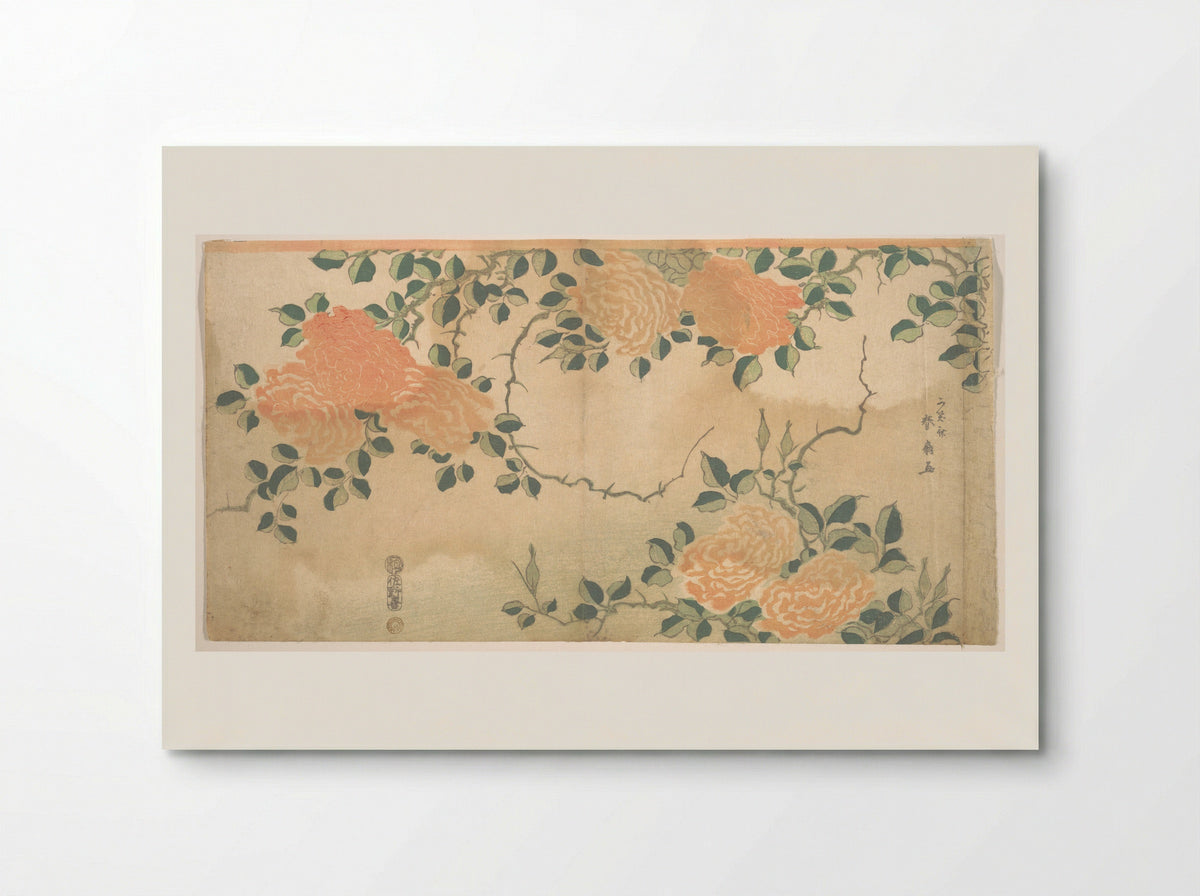 Roses - Kashosai Shunsen - Poster