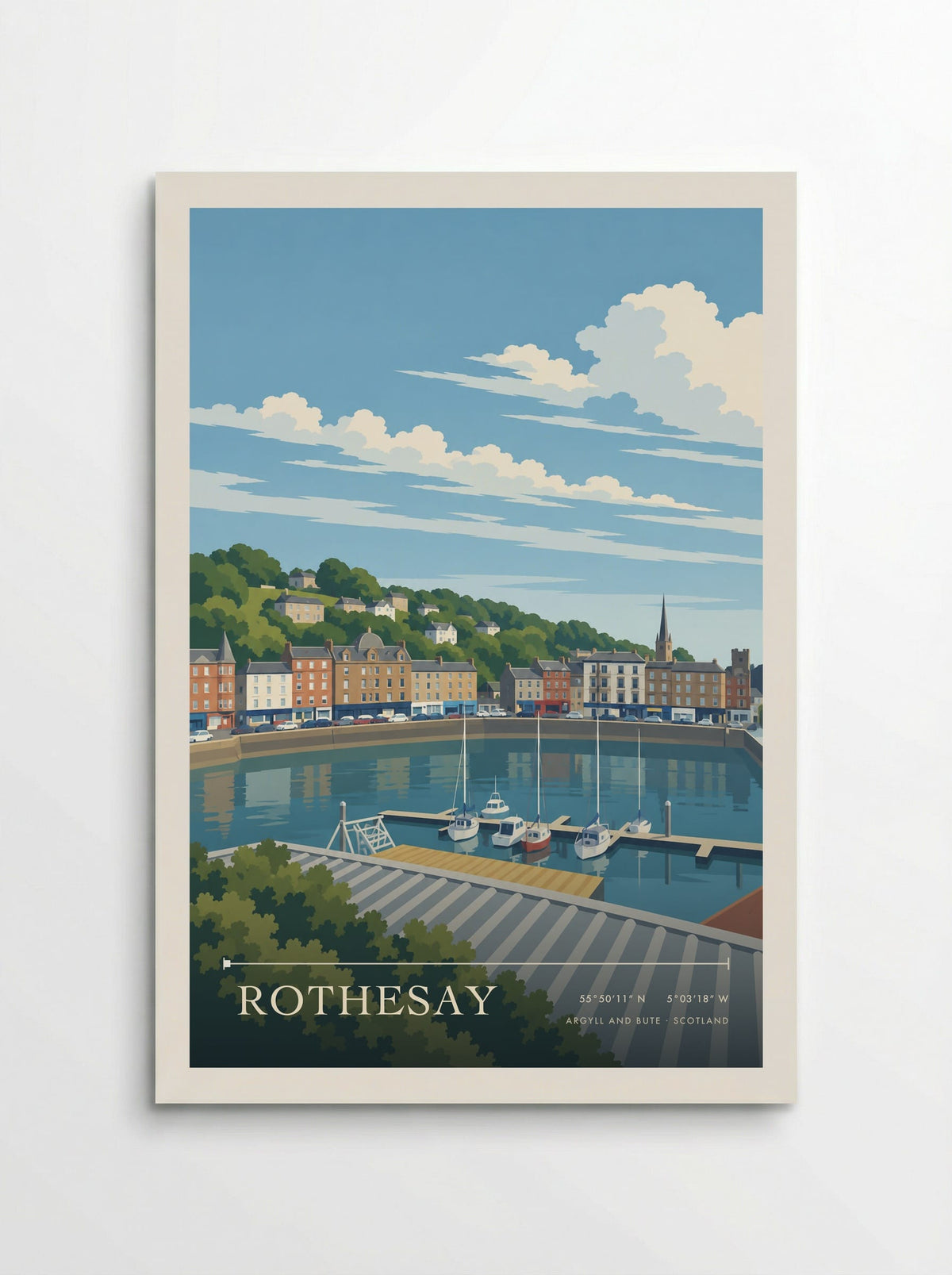 Rothesay, Argyll and Bute | Travel Poster - Poster