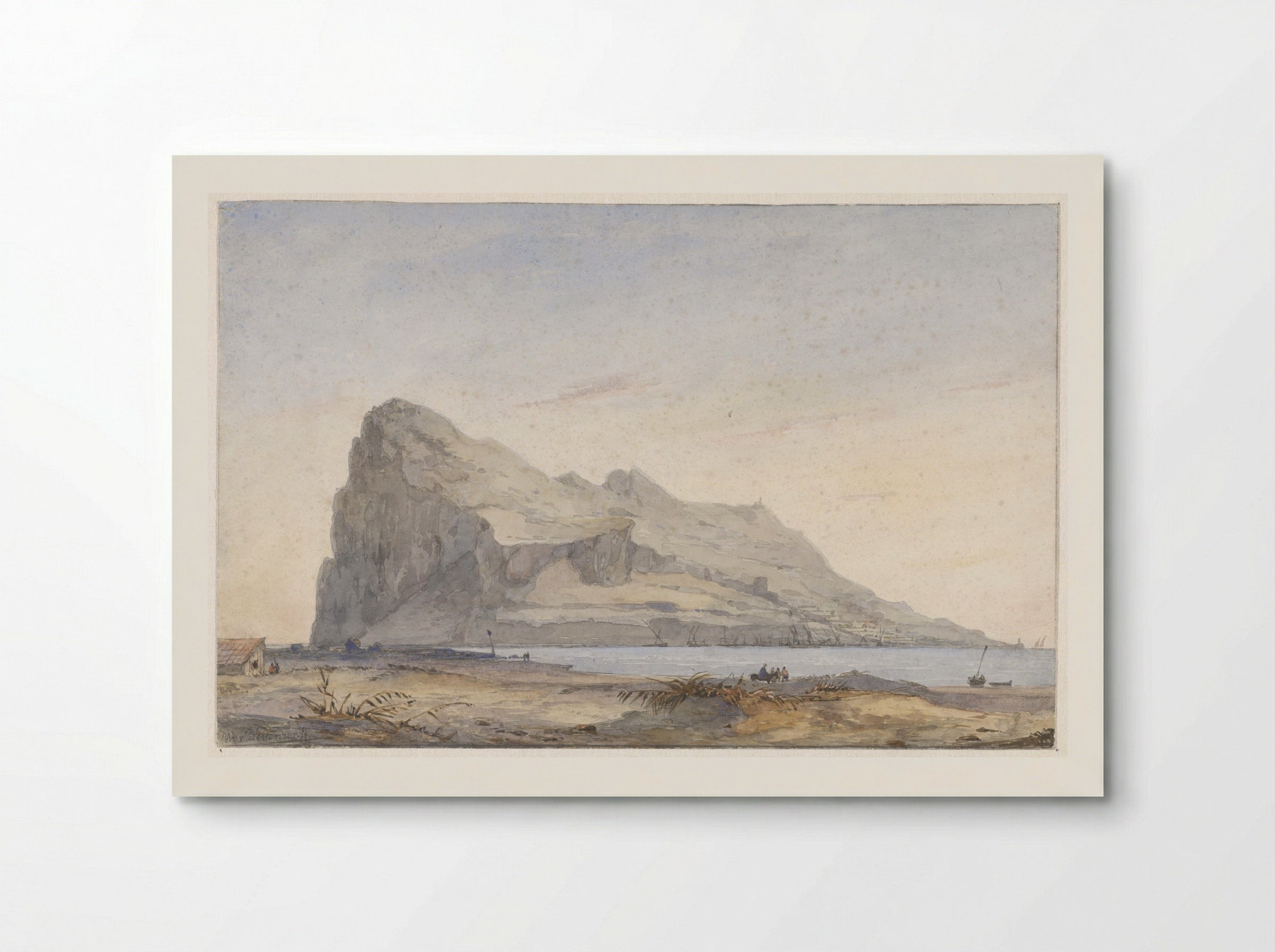 Rots van Gibraltar - Willem Anthonie van Deventer - Poster