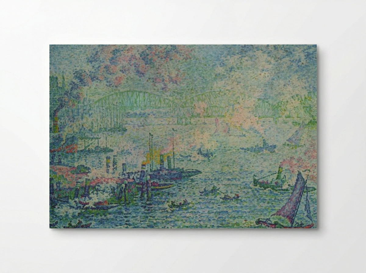 Rotterdam Harbour - Paul Signac - Poster