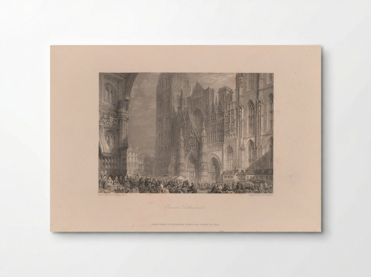 Rouen Cathedral - Thomas Higham - Poster