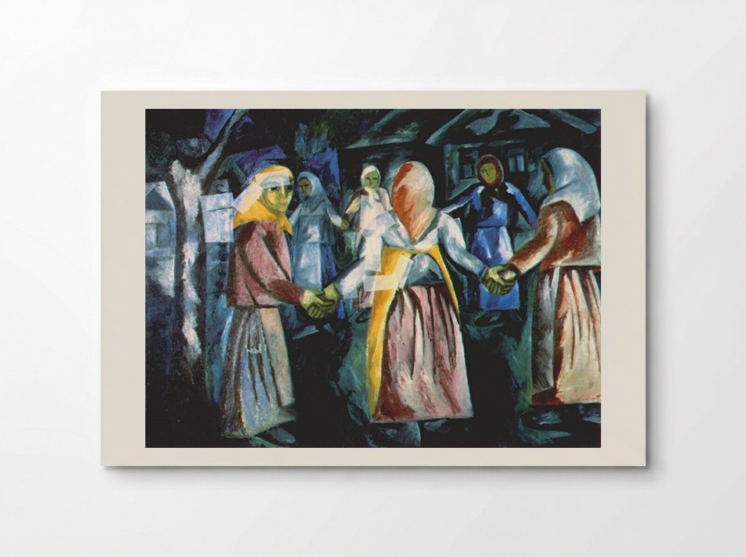Round Dance - Natalia Goncharova - Poster