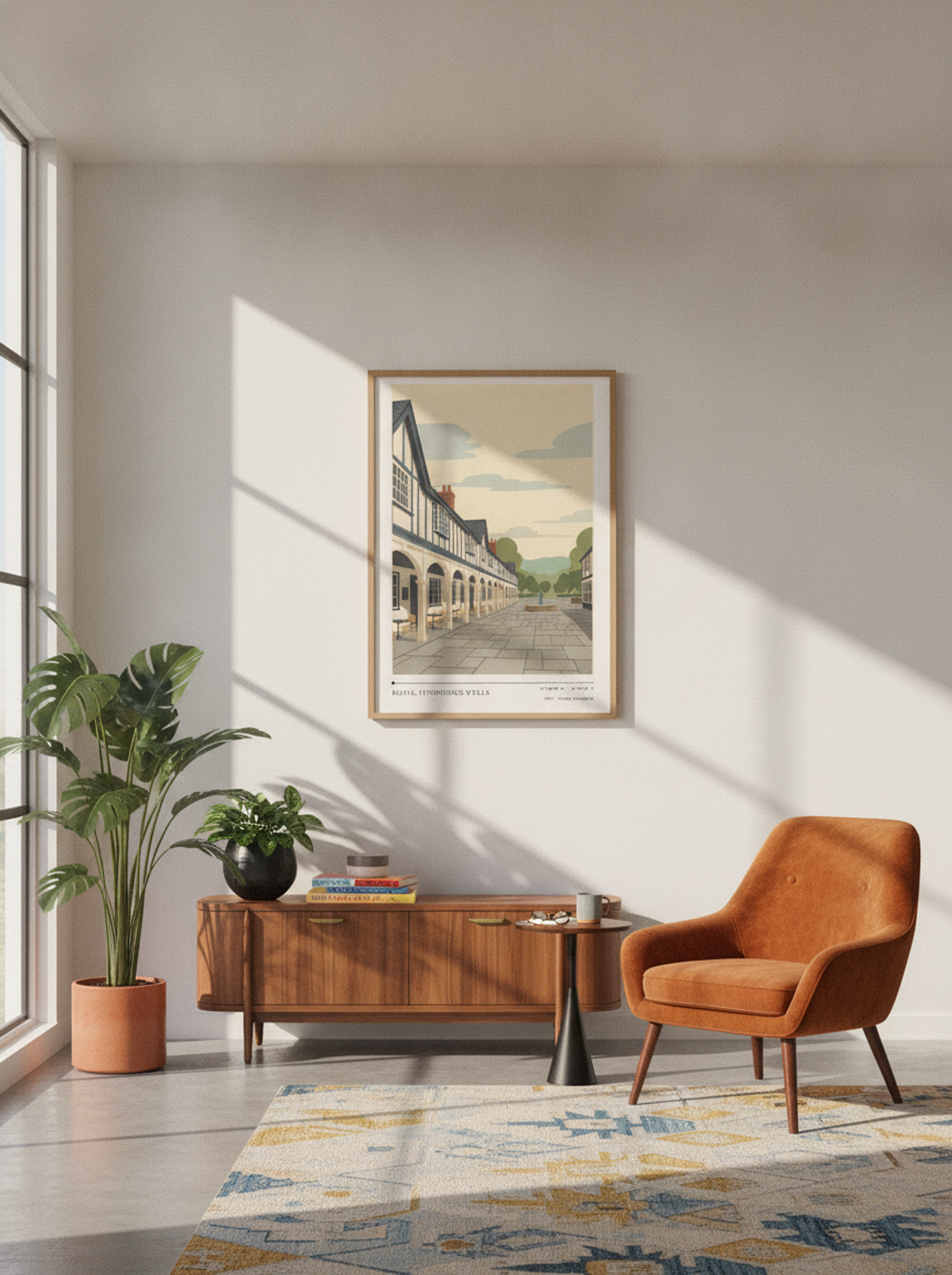 Royal Tunbridge Wells Kent United Kingdom Travel Poster - Lifestyle